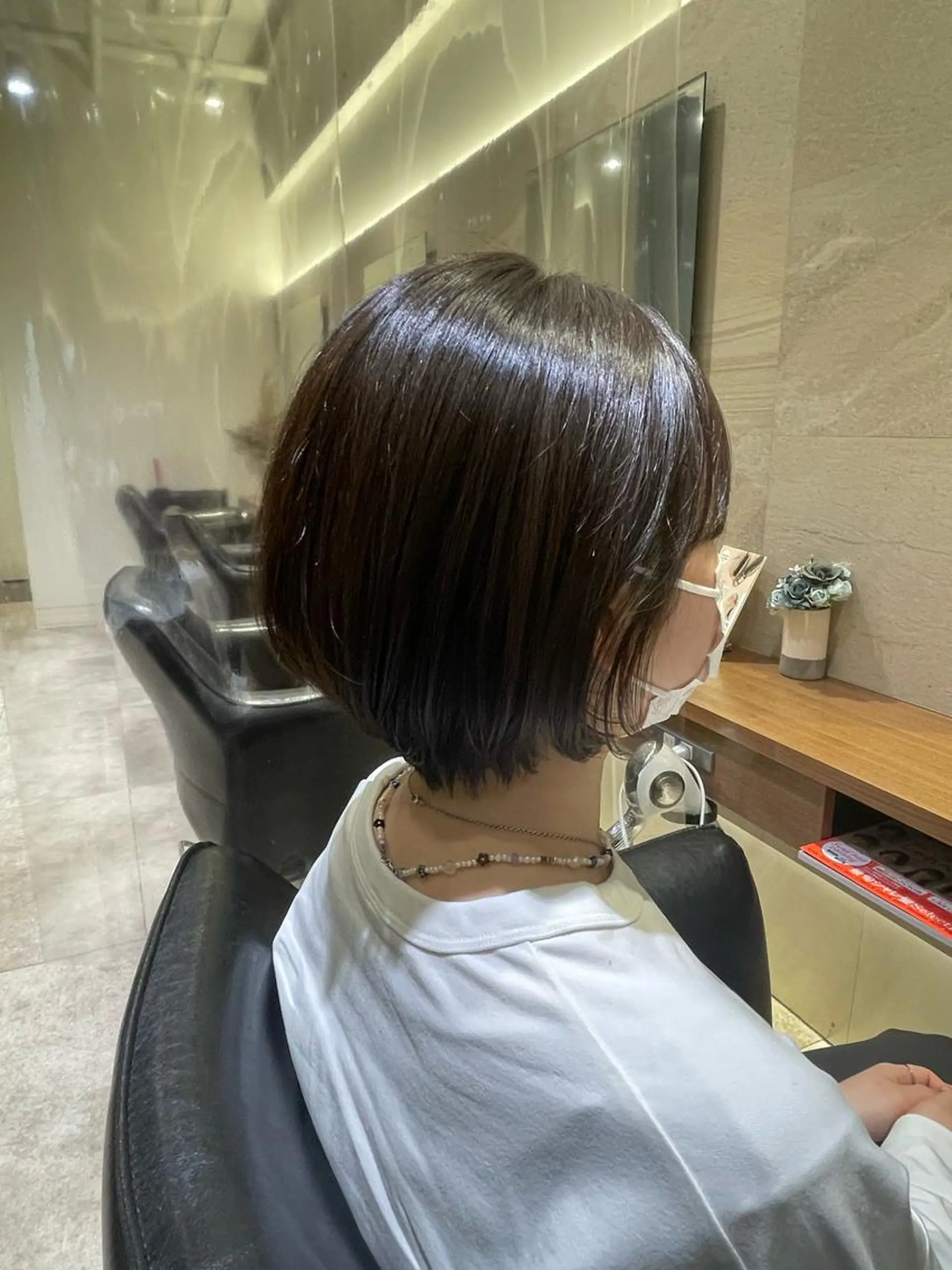 ショート 透明感カラー/艶髪 ♥柏谷菜穂♥のヘアスタイル