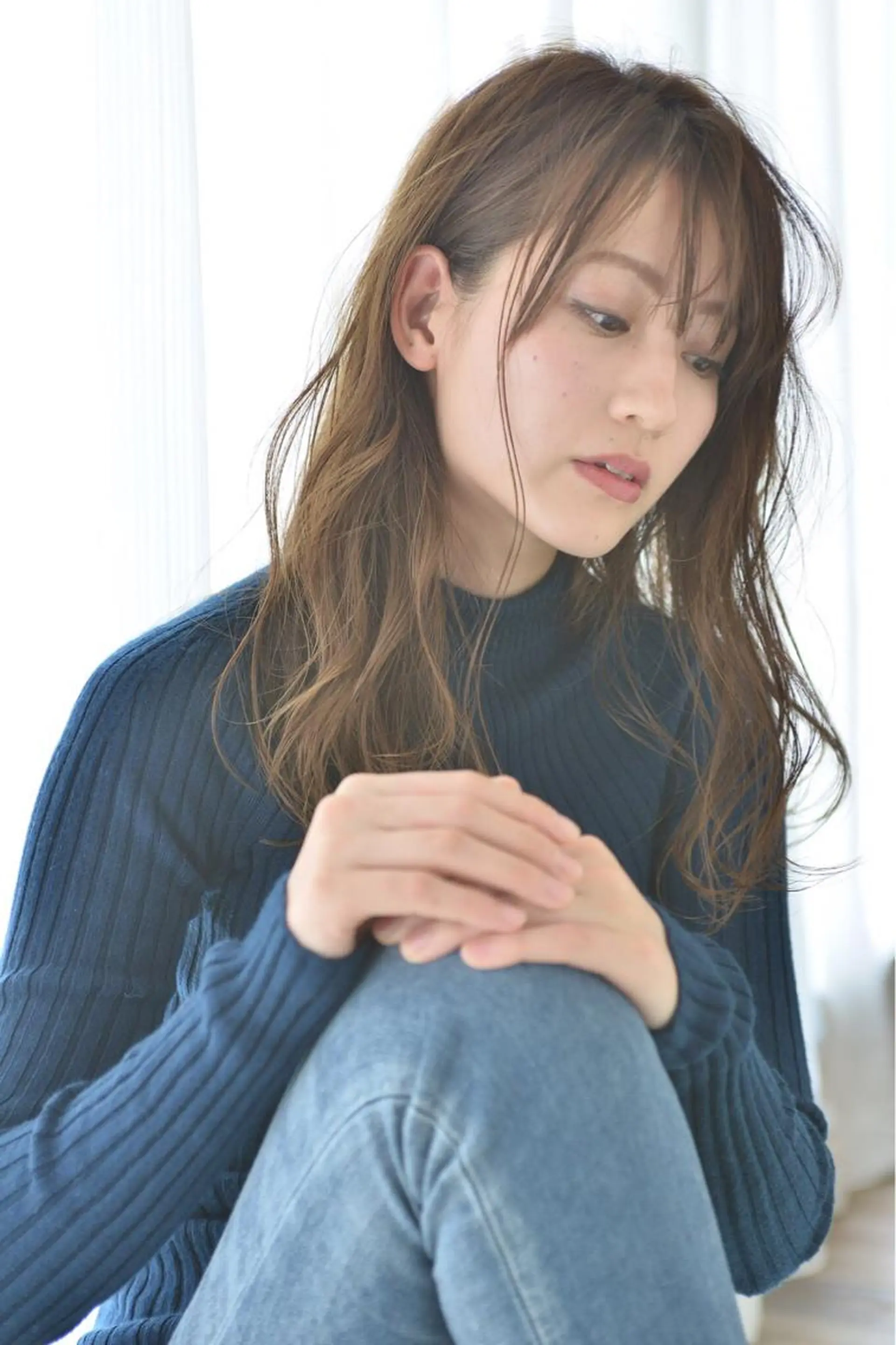 セミロング カラー カット ヘアカラー トリートメント モテ髪支持率NO.1 KENJIROのヘアスタイル