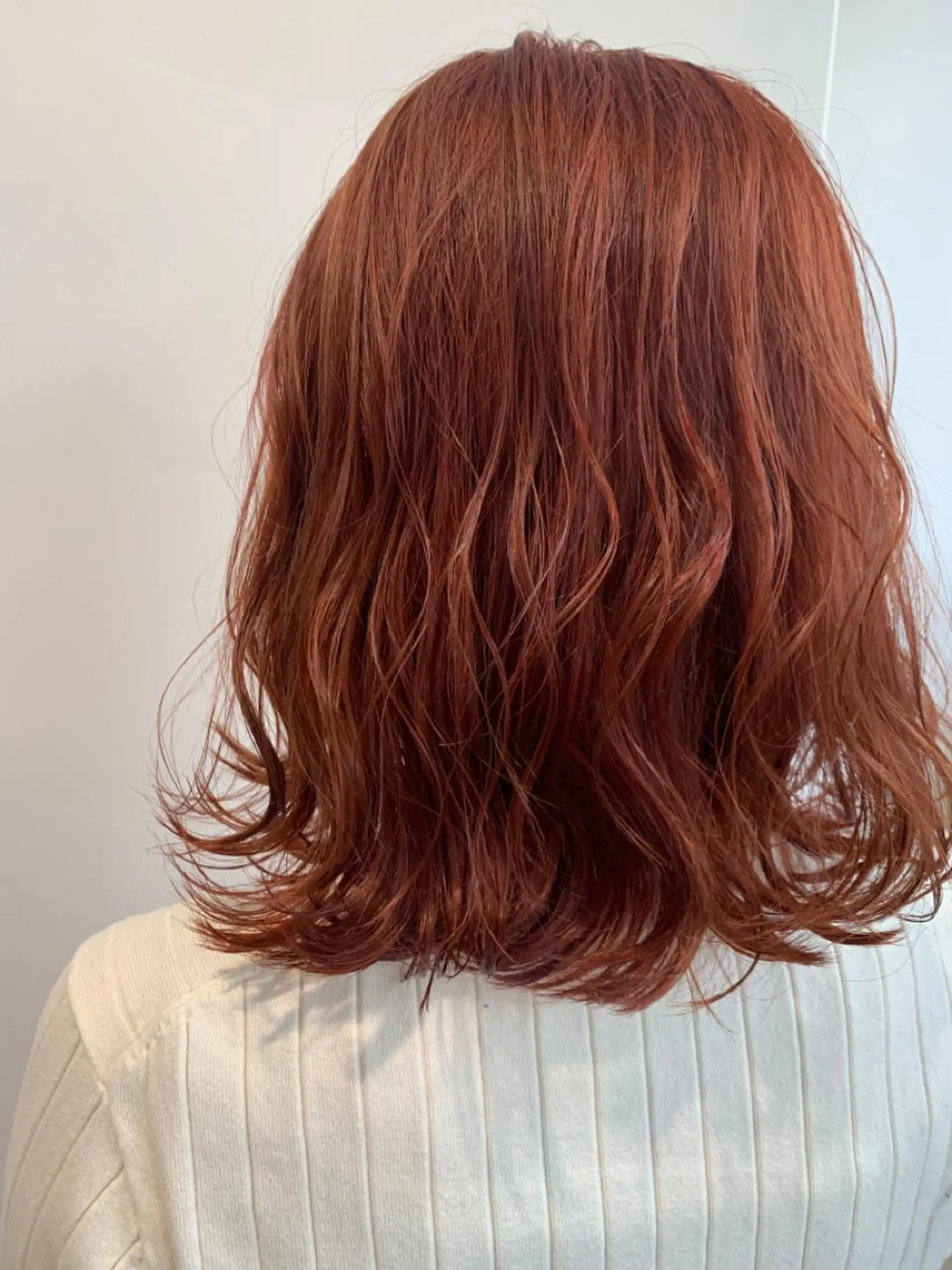 ショート カラー ブリーチ オレンジ ヘアカラー トリートメント Lien   副店長 小林亨のヘアスタイル