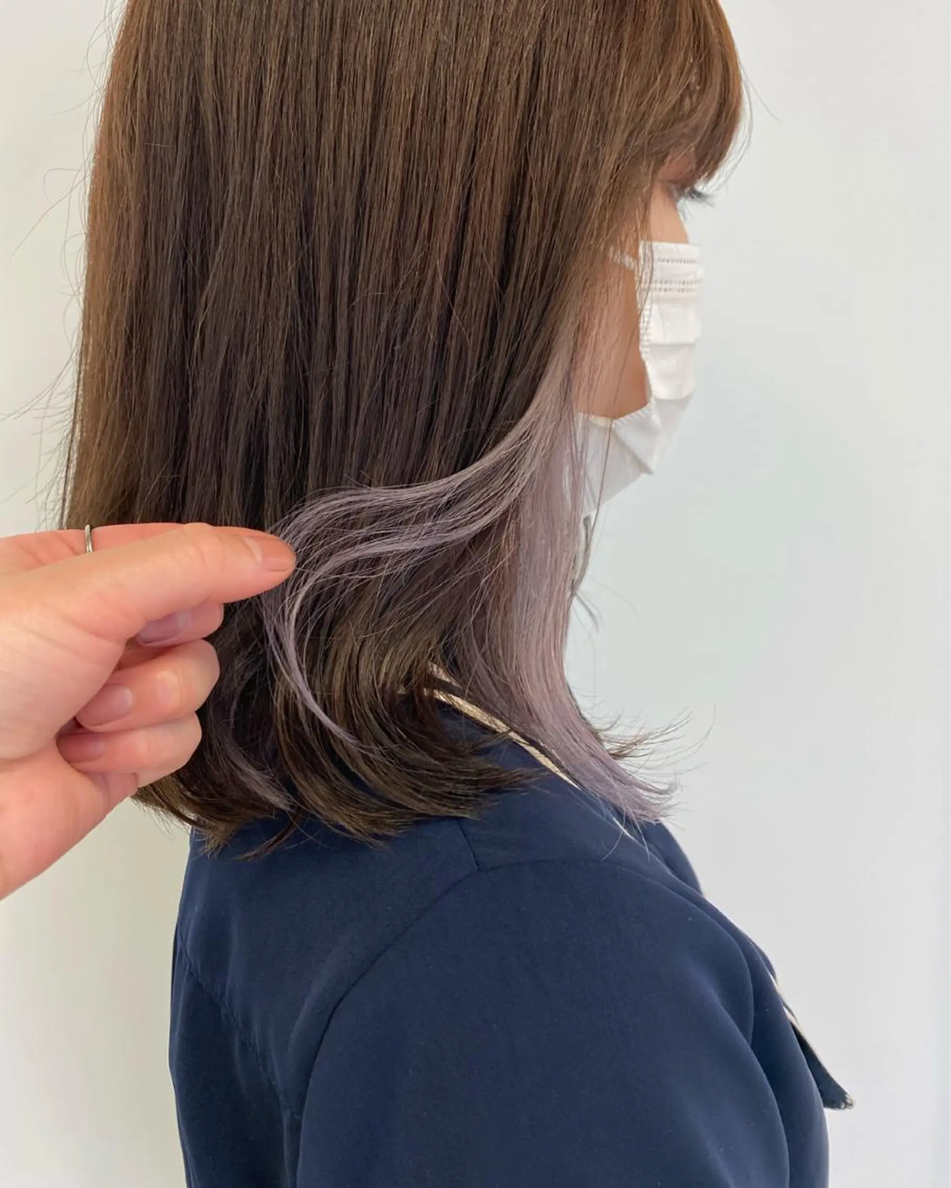ミディアム レイヤー/髪質改善 渡邉【日吉美容室】のヘアスタイル