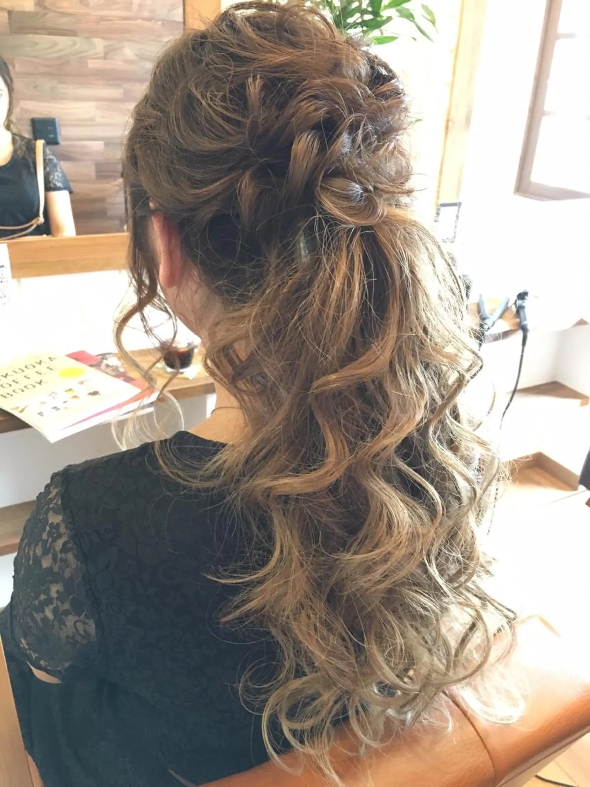 ヘアアレンジ ハーフアップ Hair&Make CheriCherie所属・井上 真利のヘアスタイル