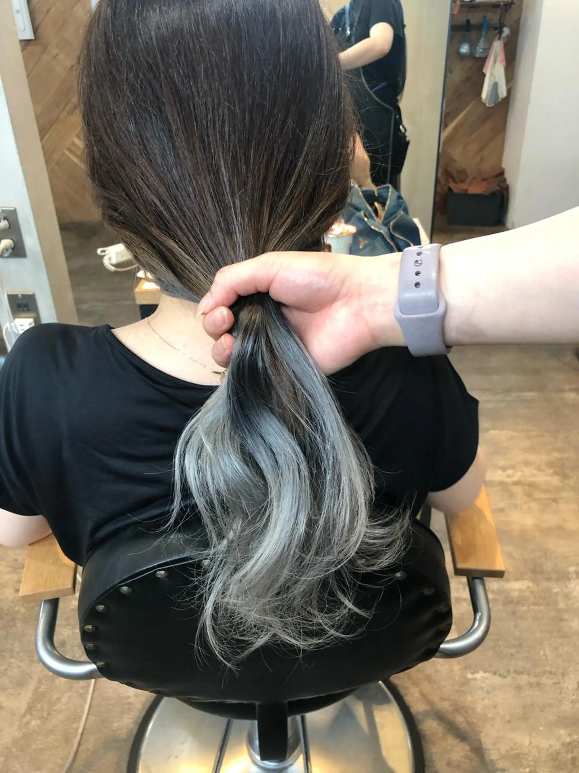 セミロング カット ヘアカラー トリートメント La fith hair kanonあびこ店所属・トップスタイリスト 🧸中島梨穂🧸のヘアスタイル