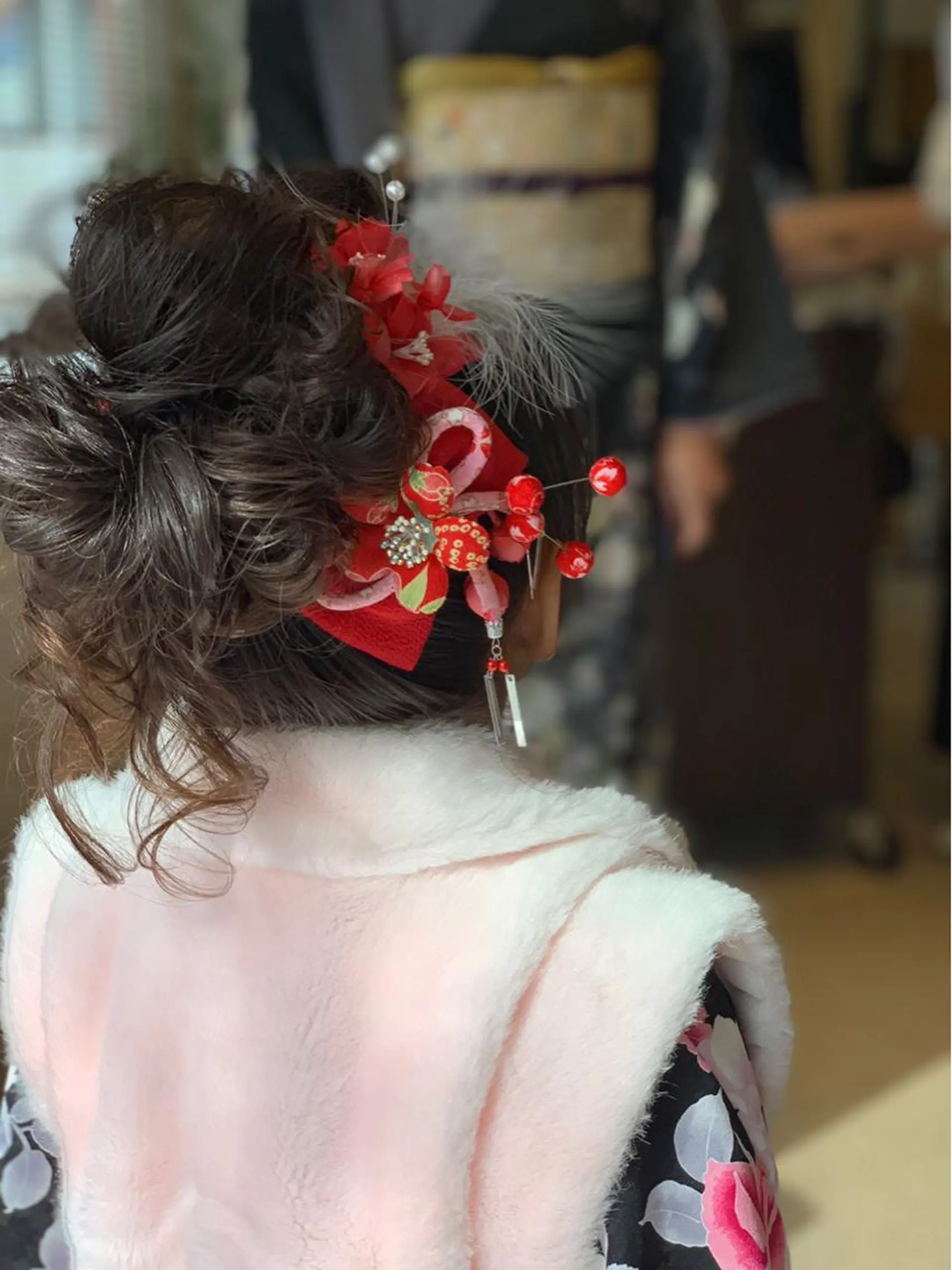 ヘアアレンジ キッズ newi saLyu 片岡ふきのヘアスタイル