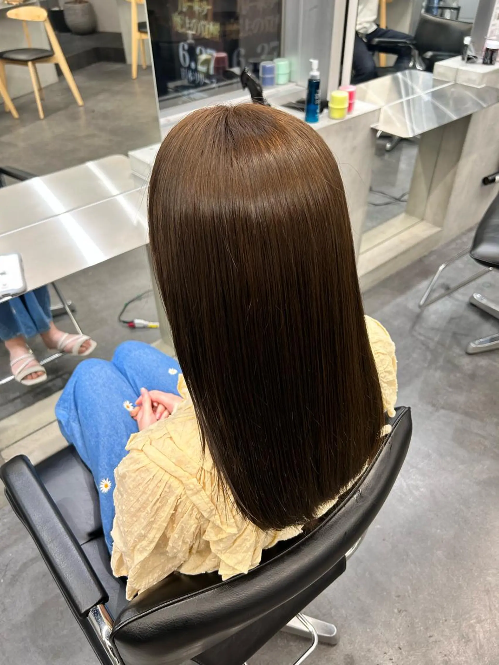 ロング 縮毛矯正 松下 友希 【fifth】のヘアスタイル