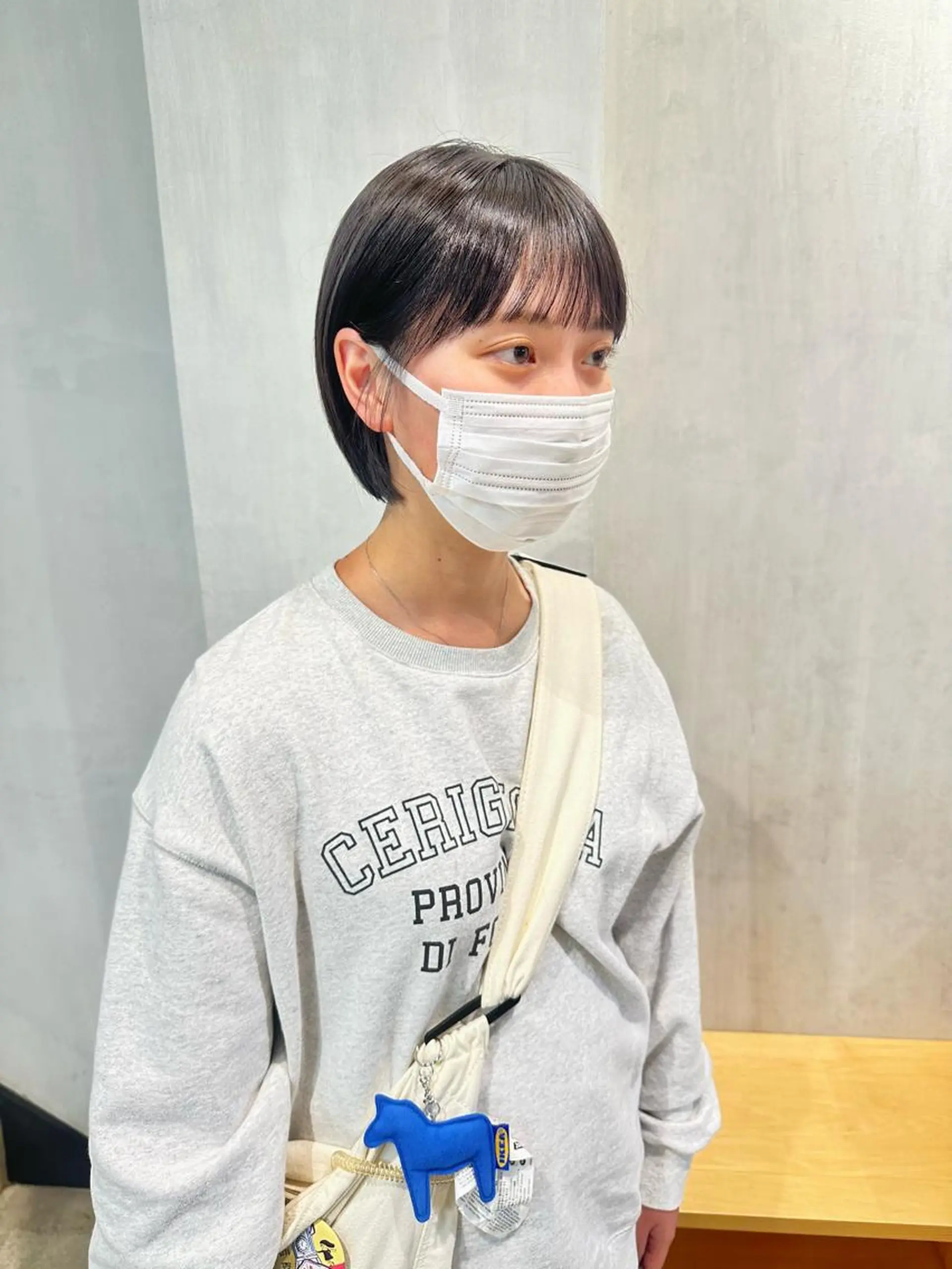 ショート ミゾブチ ユリカのヘアスタイル