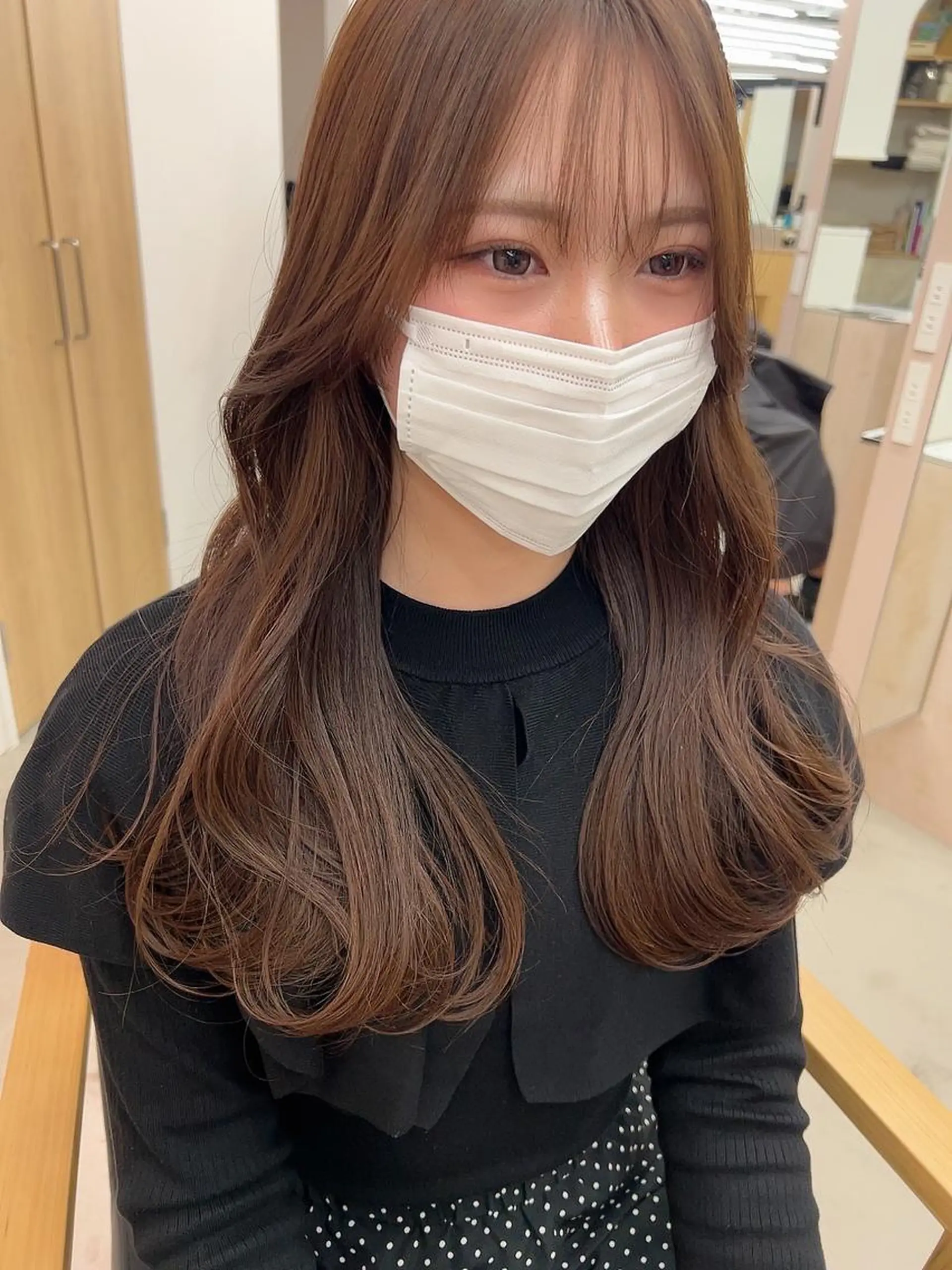 ロング kana/ ブリーチ/暖色のヘアスタイル