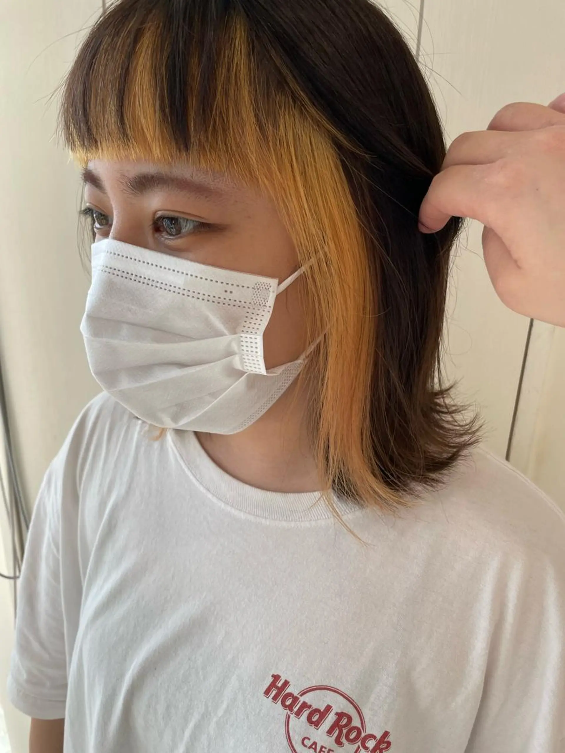 ミディアム カラー 透明感color吉田 沙羅のヘアスタイル