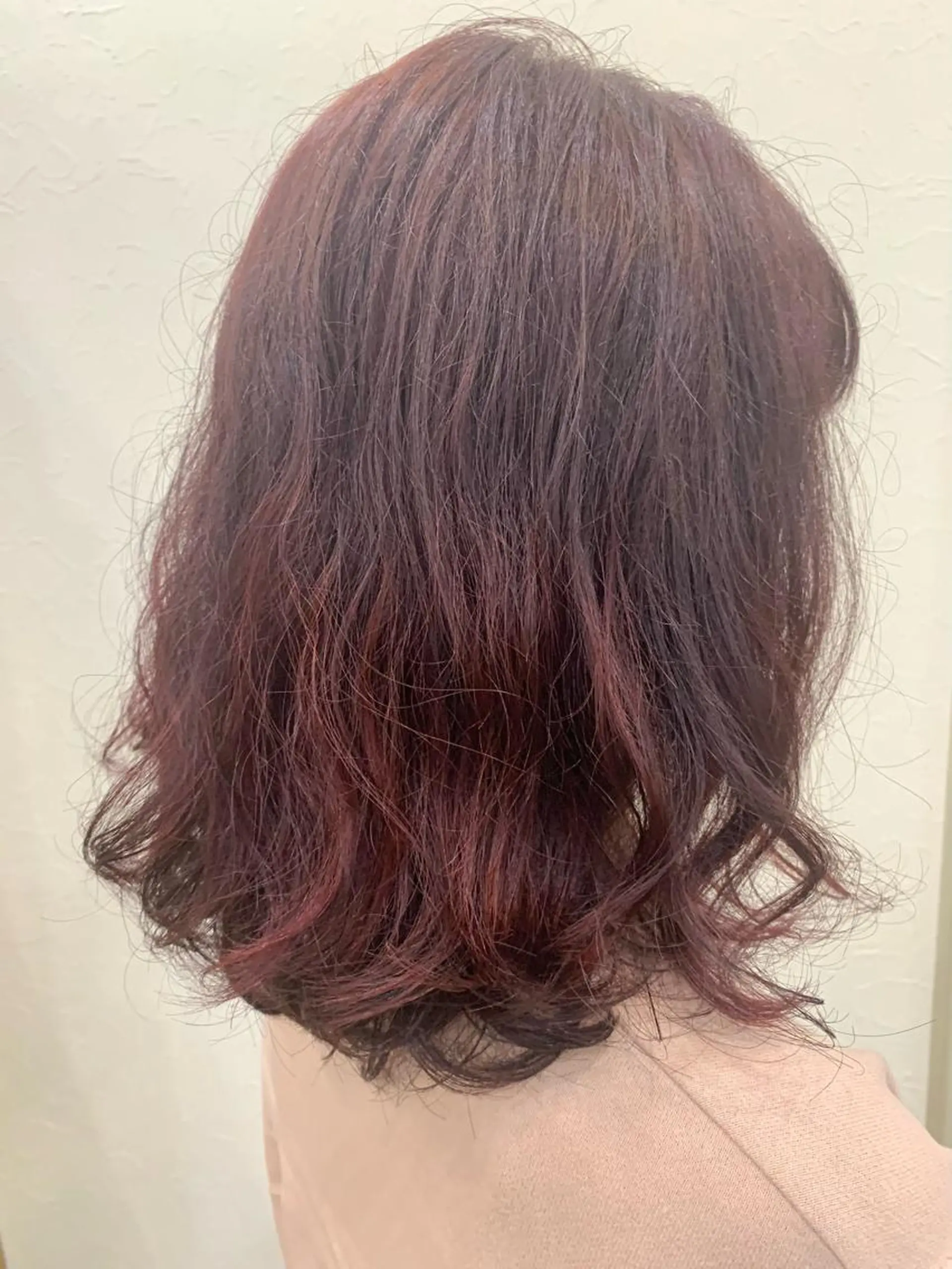 ミディアム 石原 姫菜のヘアスタイル