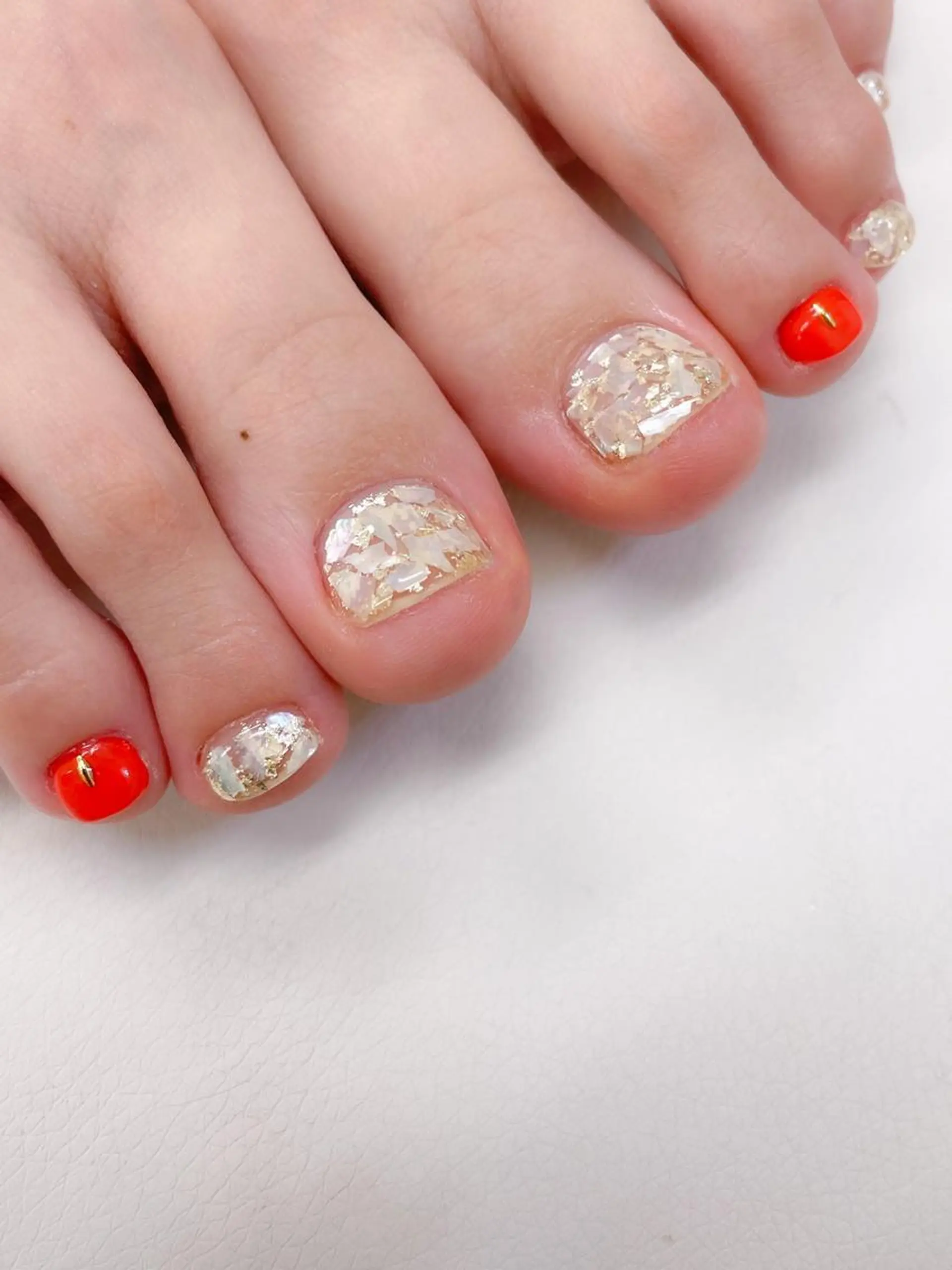 ネイル フットネイル Hisaka Mikiのネイルデザイン