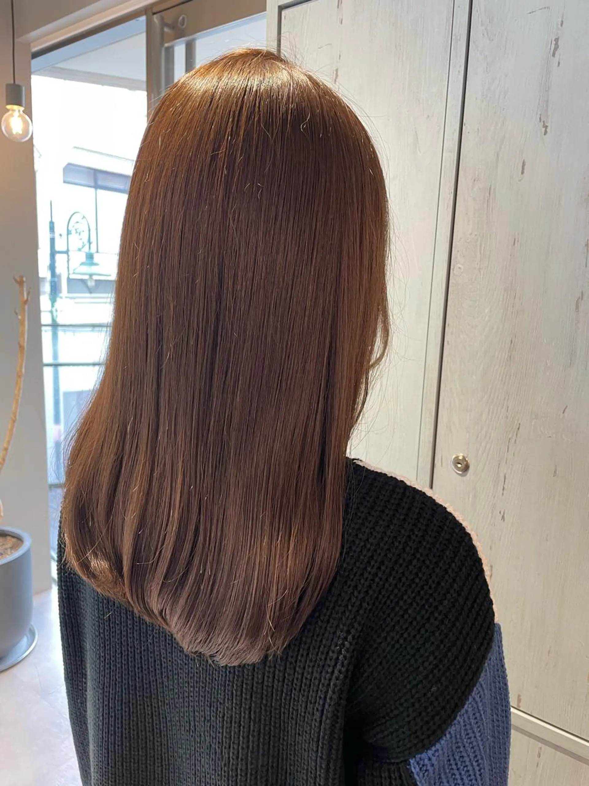 ロング カラー バレイヤージュ ベージュカラー ブロンド デザインカラー グラデーションカラー カット トリートメント 韓国風/オシャレ /縮毛矯正/滝口琴未のヘアスタイル