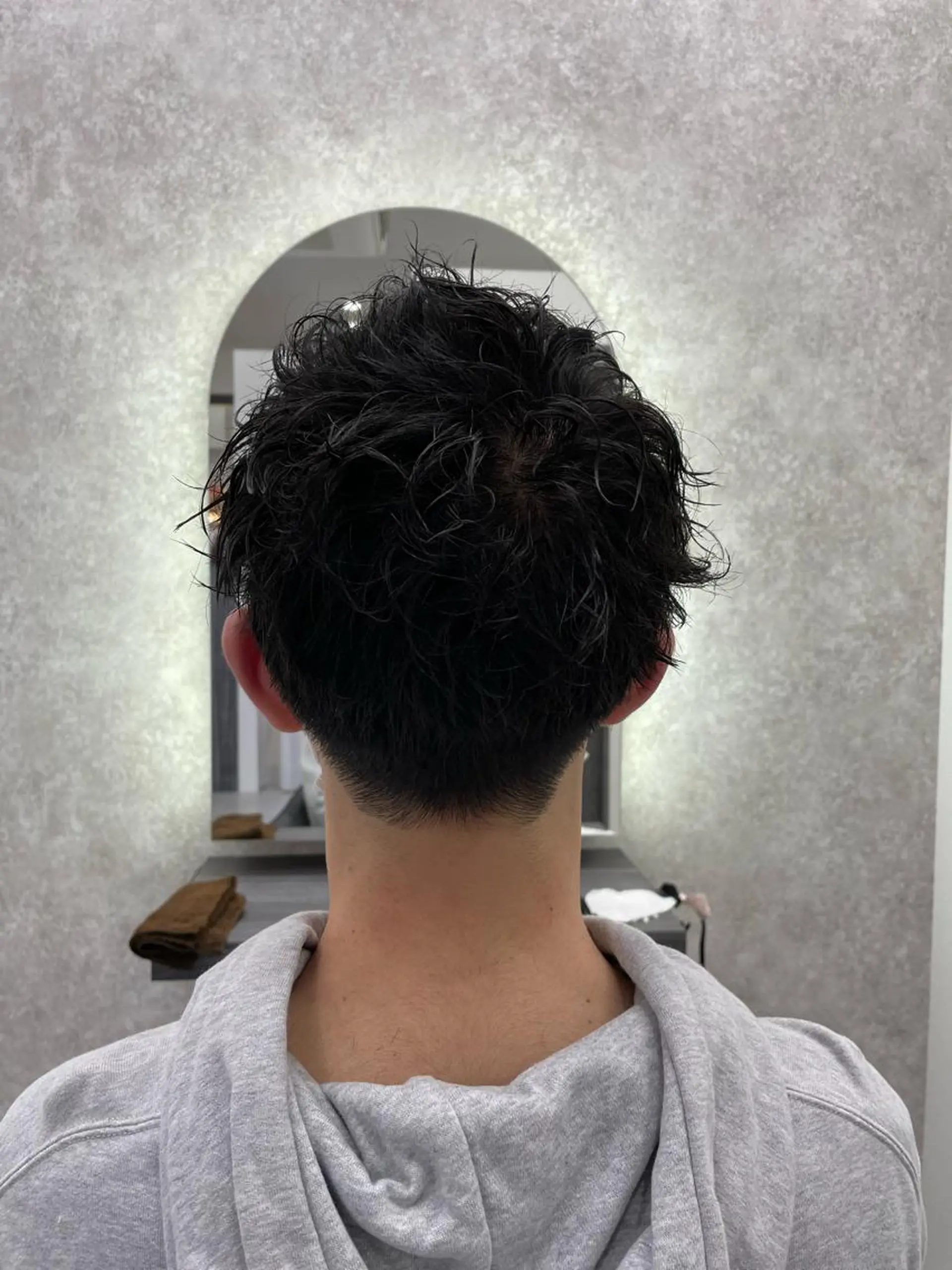 パーマ カット パーマ ヘッドスパ 佐々木 達也のヘアスタイル