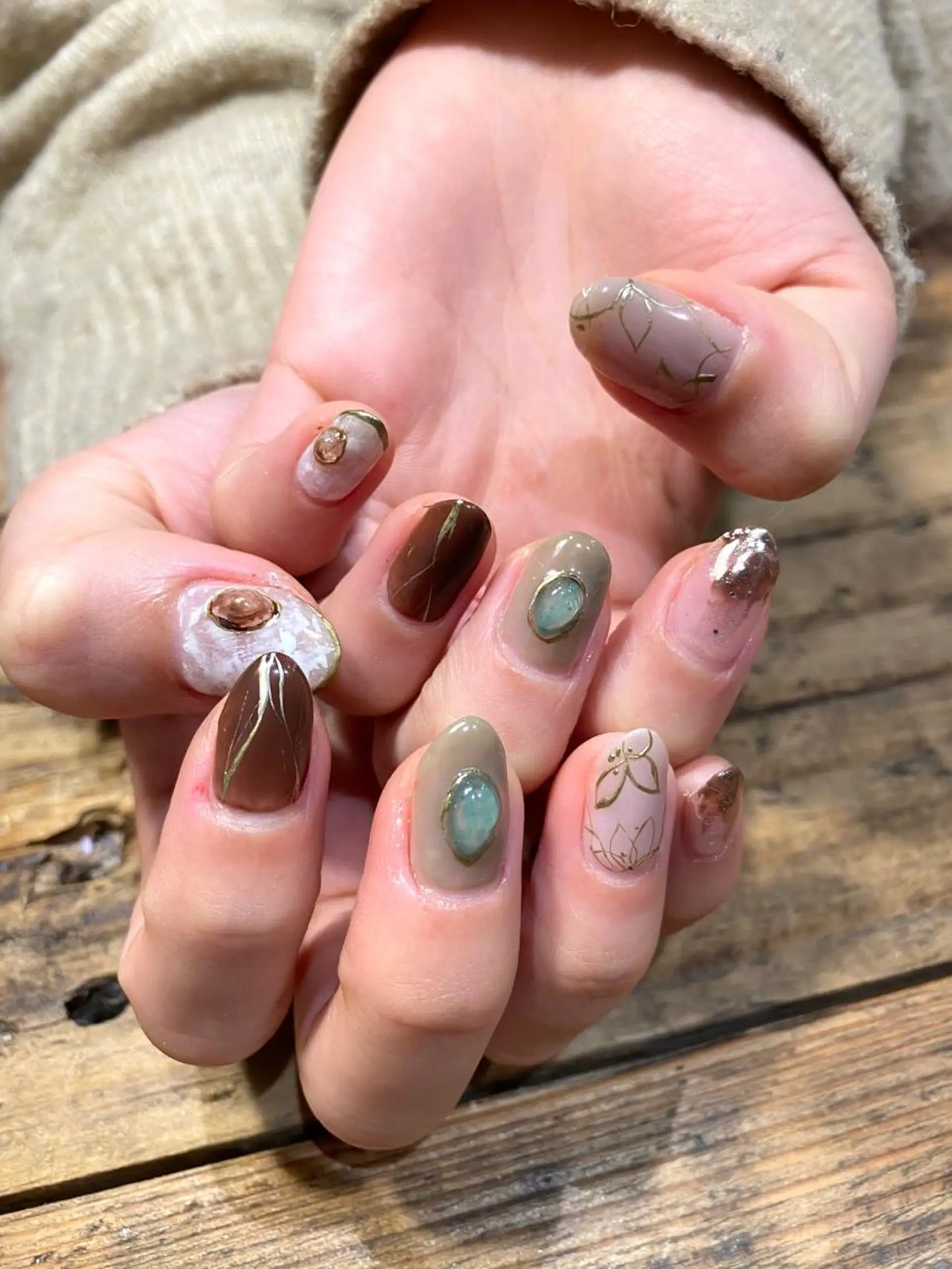 ネイル 佐藤  悠子のネイルデザイン