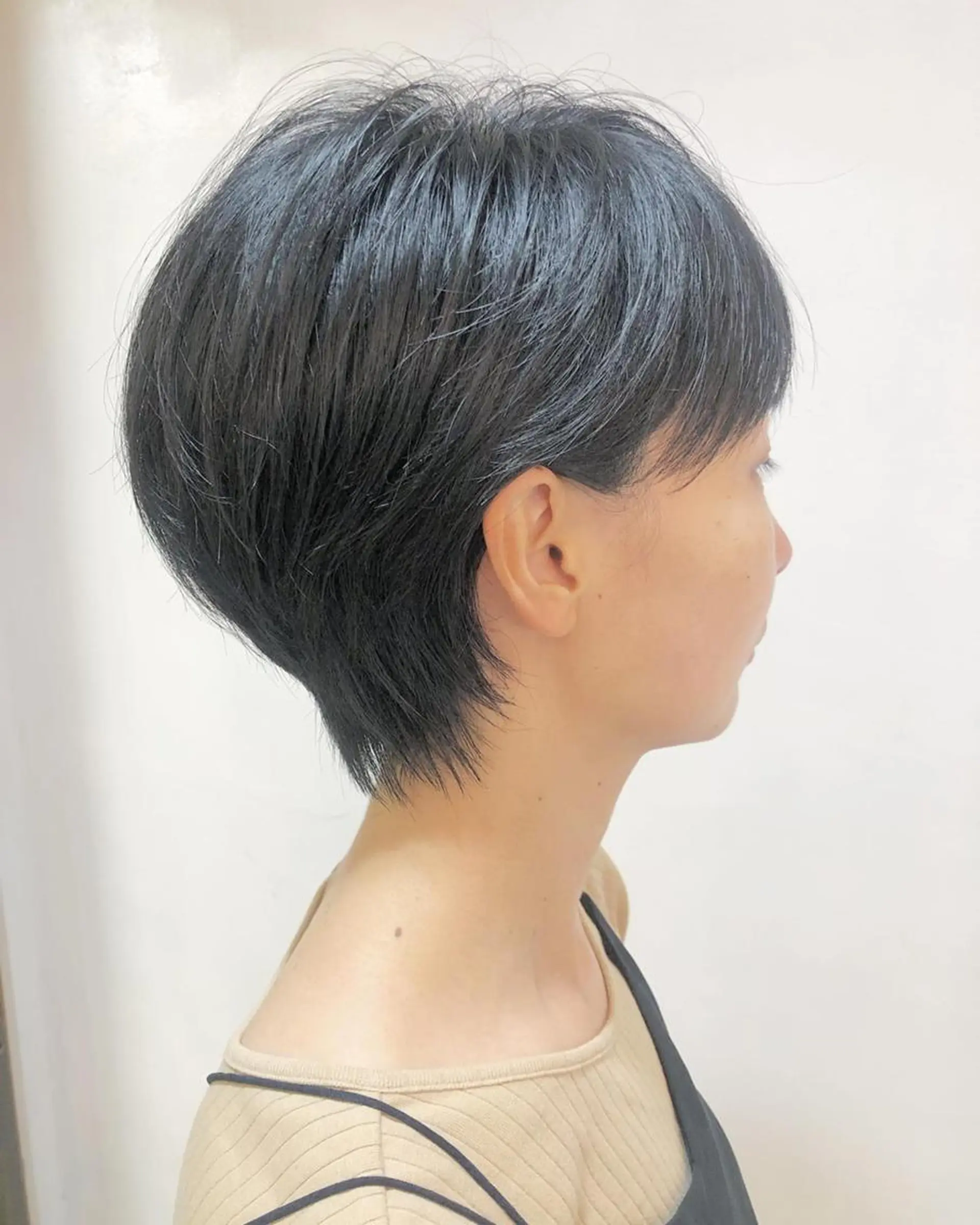 ショート カラー ショートボブ ハンサムショート インナーカラー オーガニックカラー ボブ favorite b Charmeのヘアスタイル