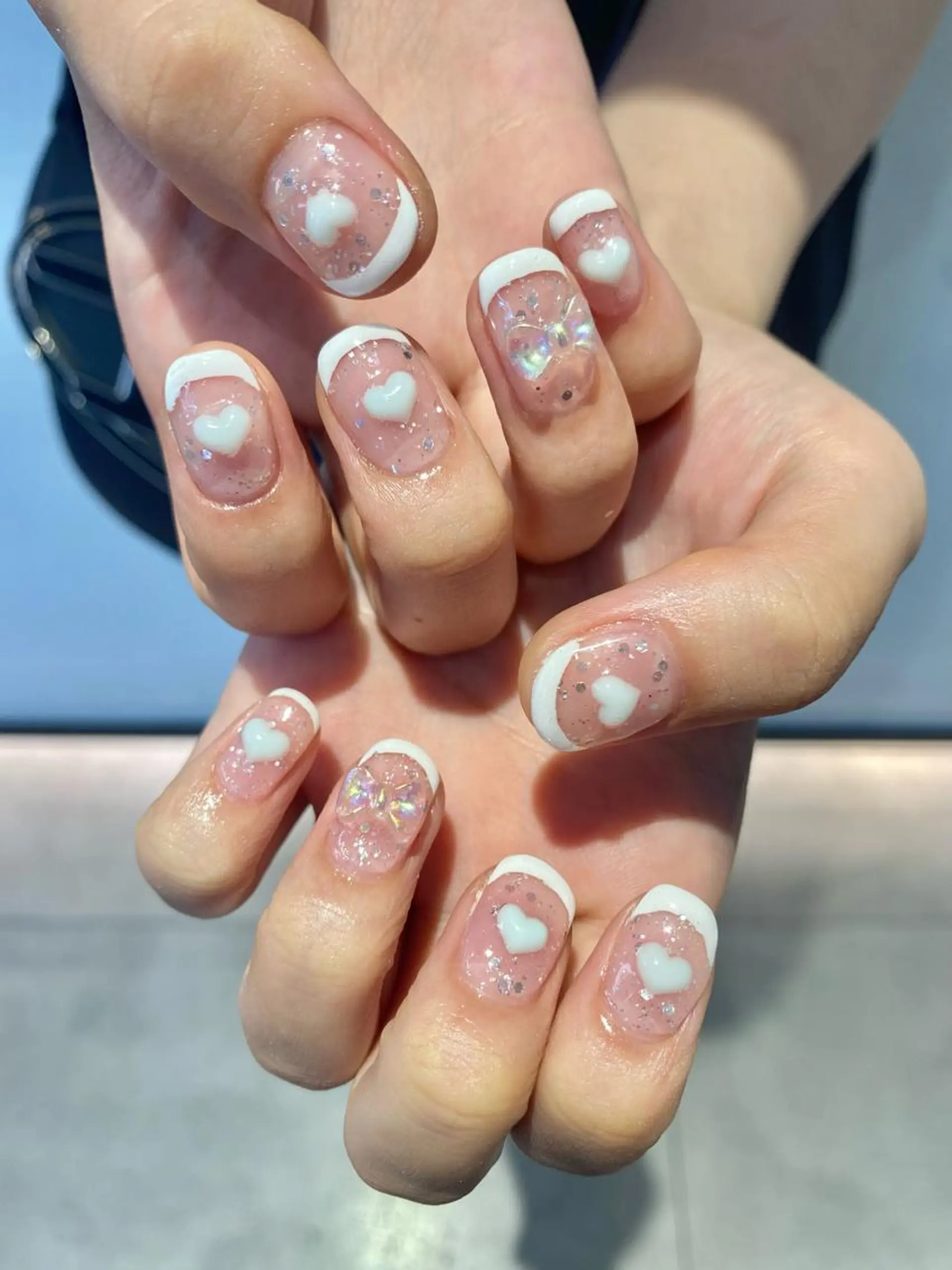 ネイル フレンチネイル ハンドネイル HARE &nail ☪️remiのヘアスタイル