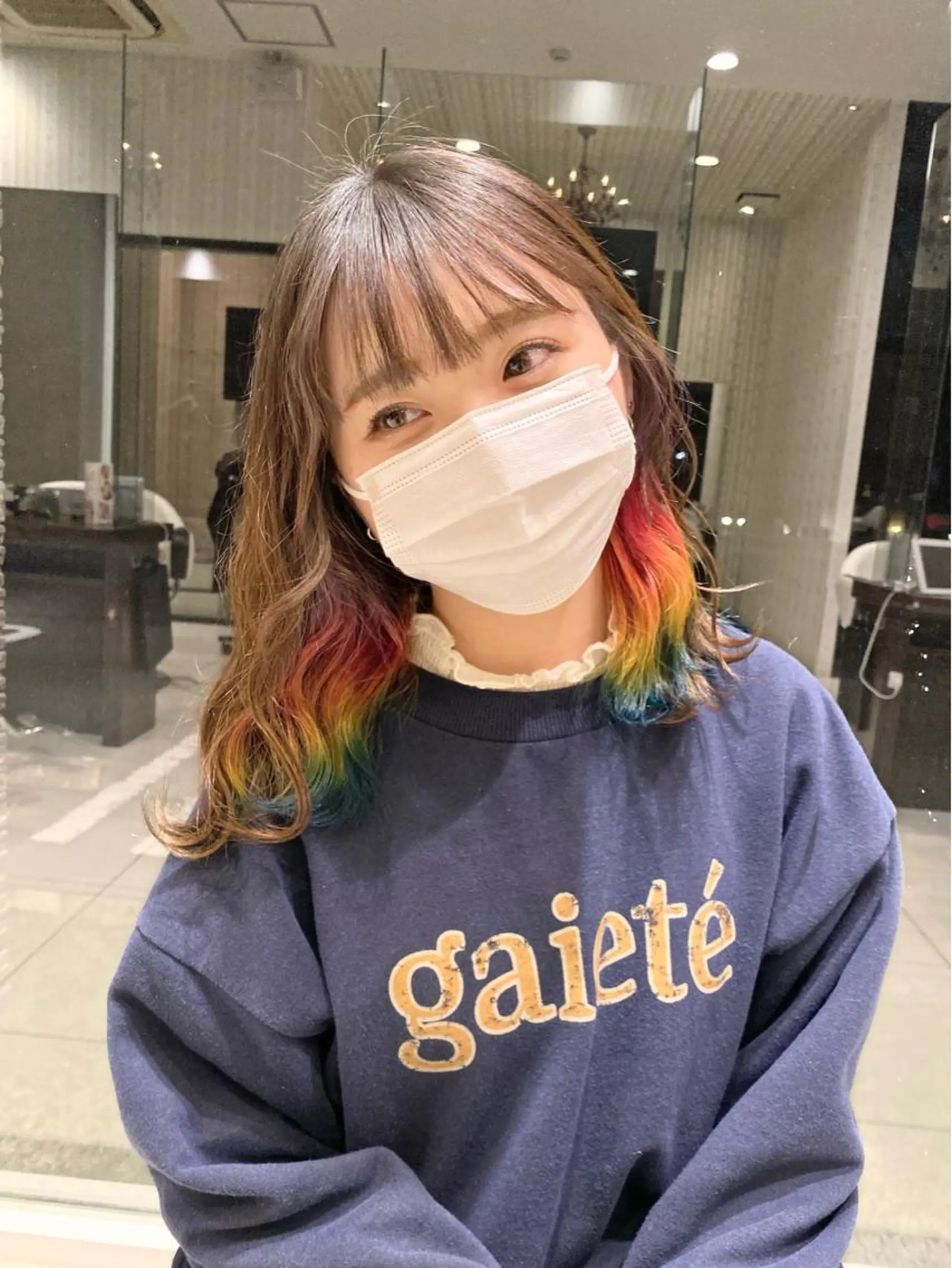 ミディアム カラー HAIR    STUDIO BIBBIDI所属・【BIBBIDI】 MIKIのヘアスタイル