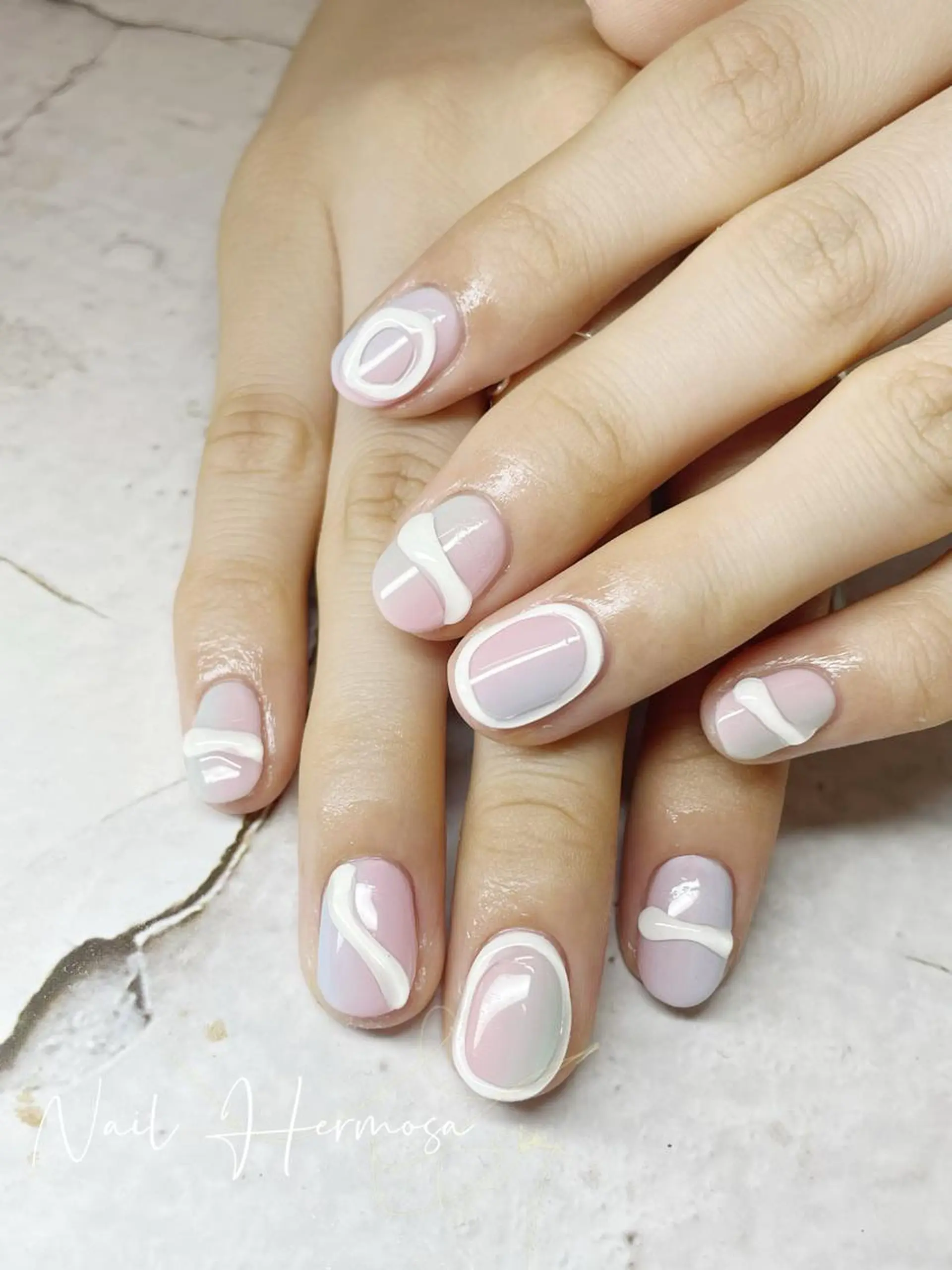 ネイル 桜ネイル 長さ出し フラッシュネイル フラワーネイル フットネイル ネイル エルモサのネイルデザイン