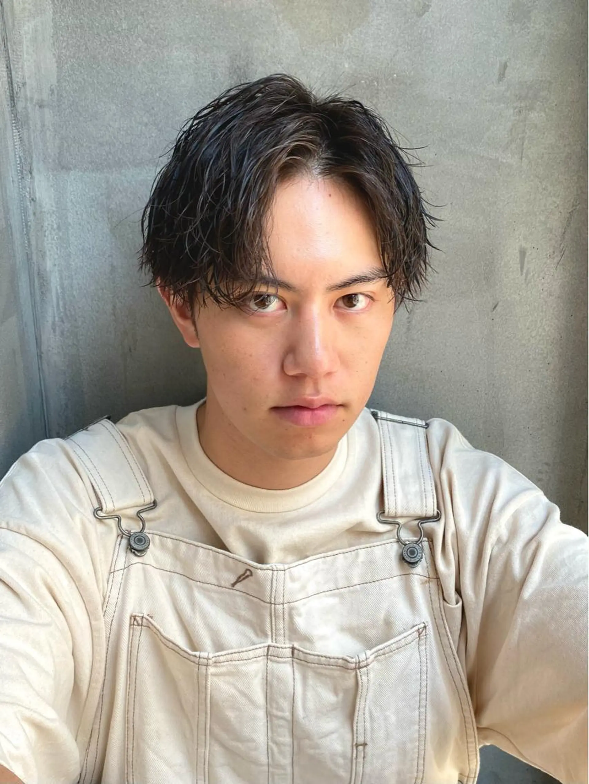 ショート パーマ メンズ カット パーマ Agu hair lore沼館店所属・八戸パーマ/メンズパ ーマ/シンゴ。のヘアスタイル