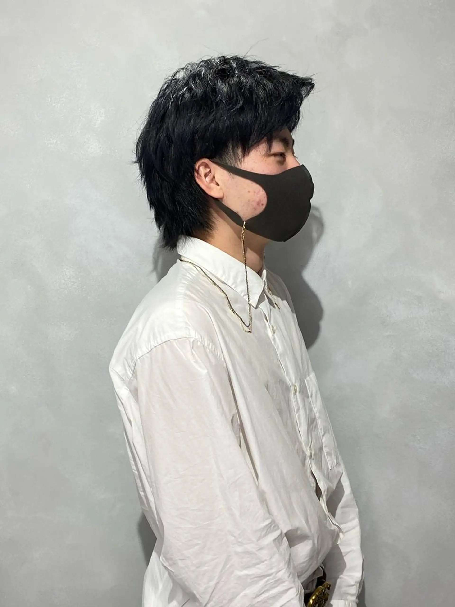 ショート カラー メンズ 髪質改善/縮毛矯正 レイヤー/松川匠のヘアスタイル