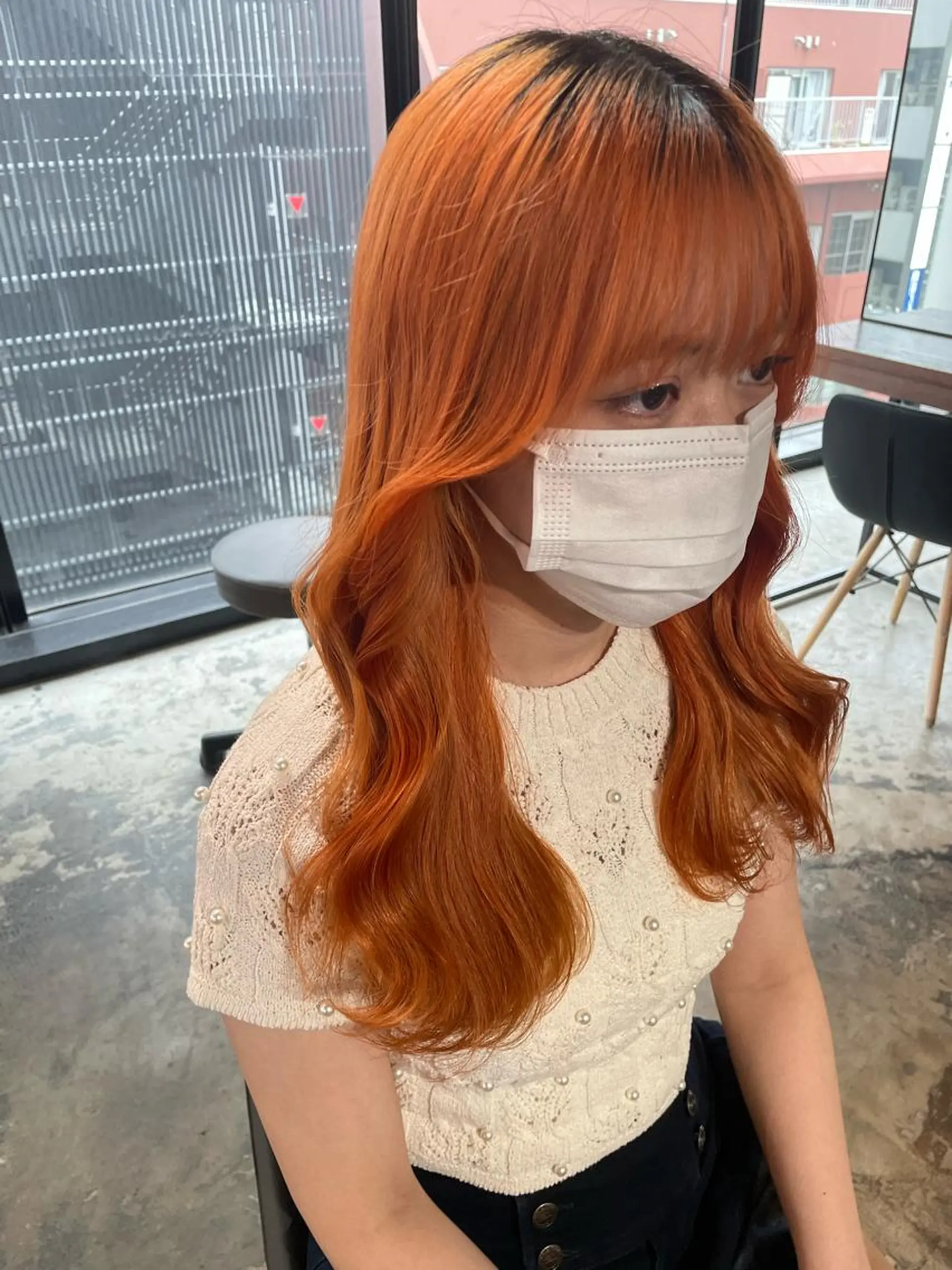 カラー La fith hair ray 札幌店所属・顔まわり/W カラー/リョウのヘアスタイル