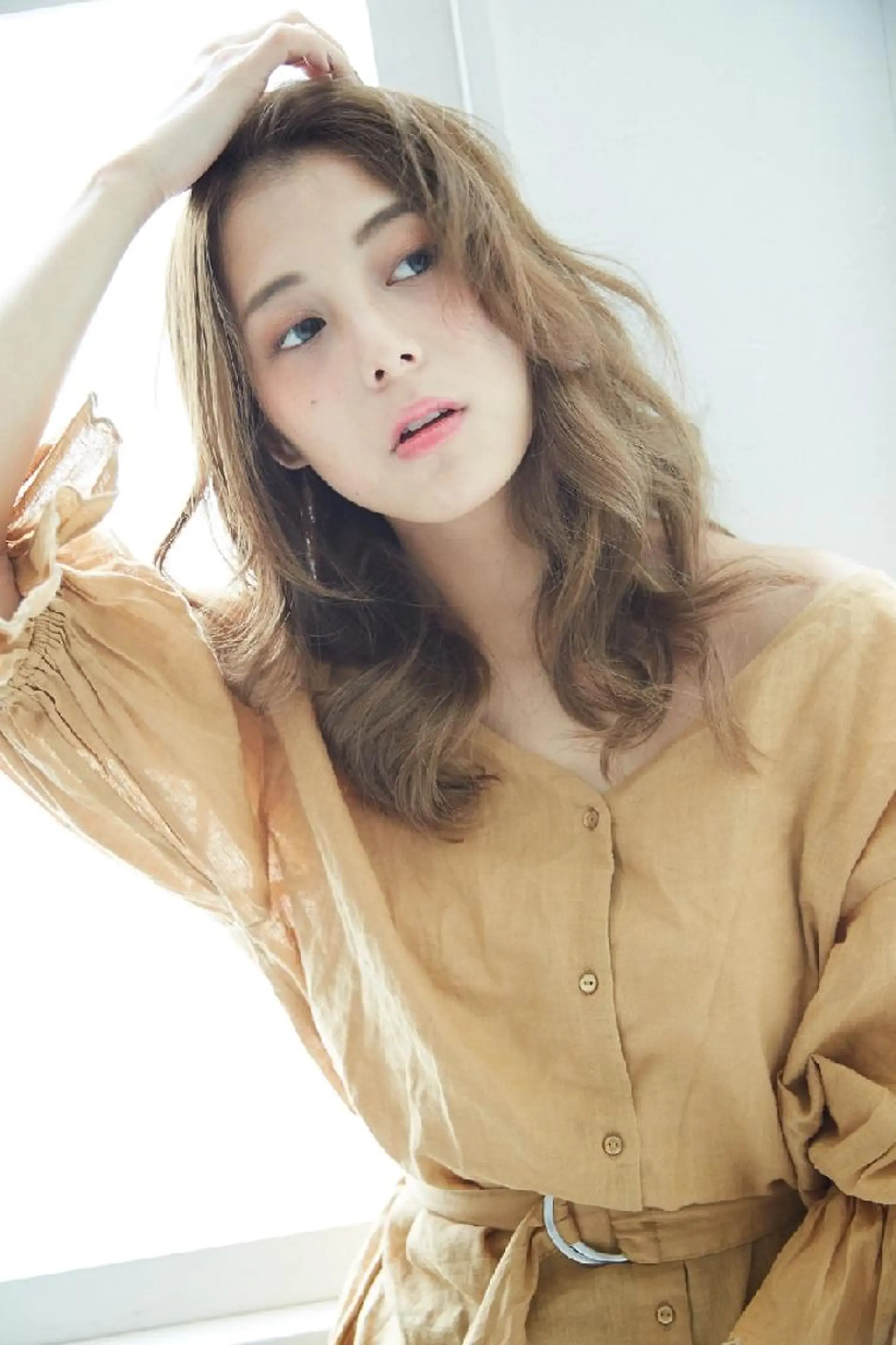 ミディアム カット ヘアカラー トリートメント クリーピー　オーナー 福田 将太のヘアスタイル