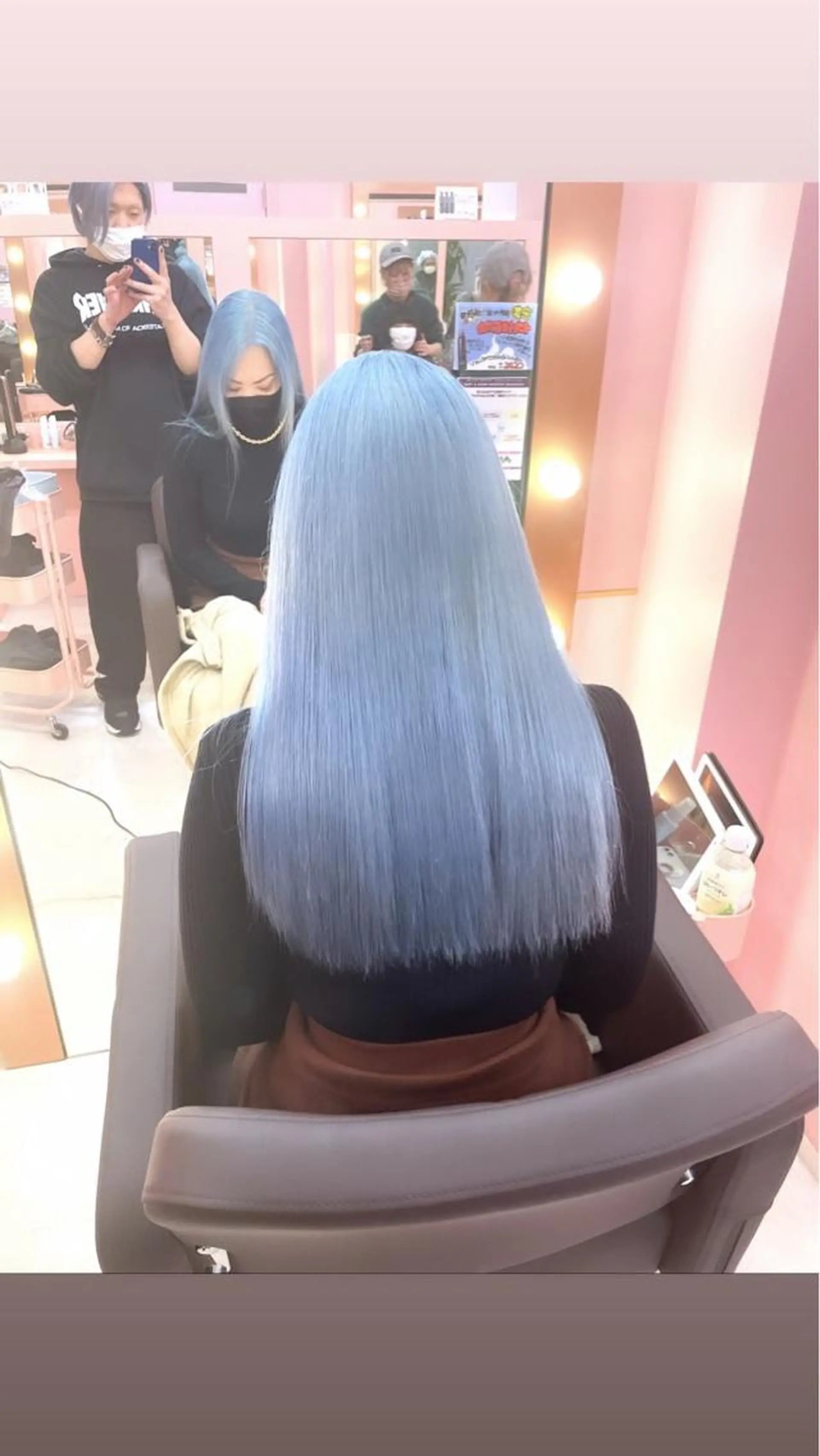 ロング カラー ヘアアレンジ Bob＆ハイトーン 専門家CHIHIROのヘアスタイル