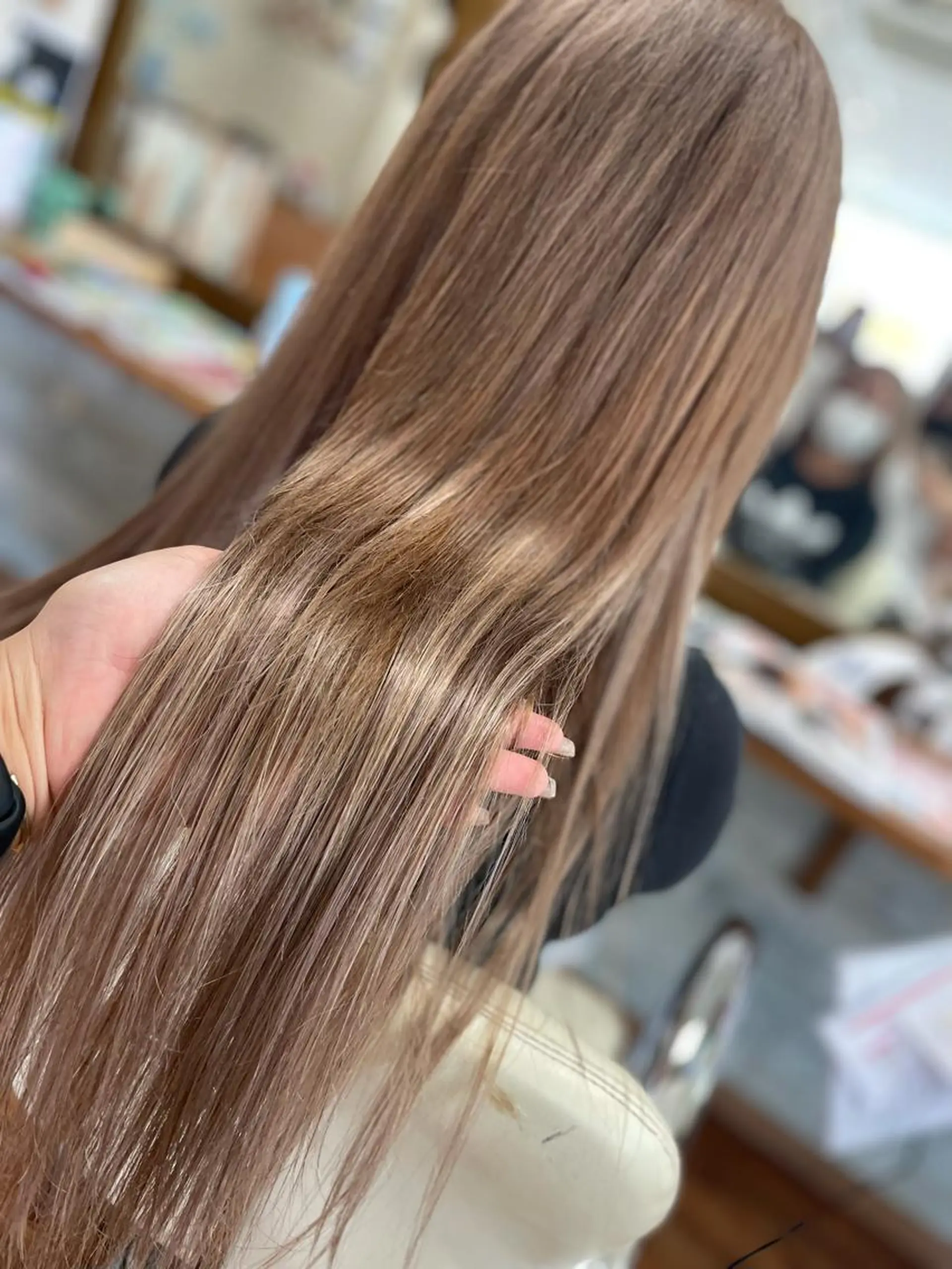 セミロング カラー LOPEZ LAB所属・🦁LOPEZLAB /RUNA🌙のヘアスタイル