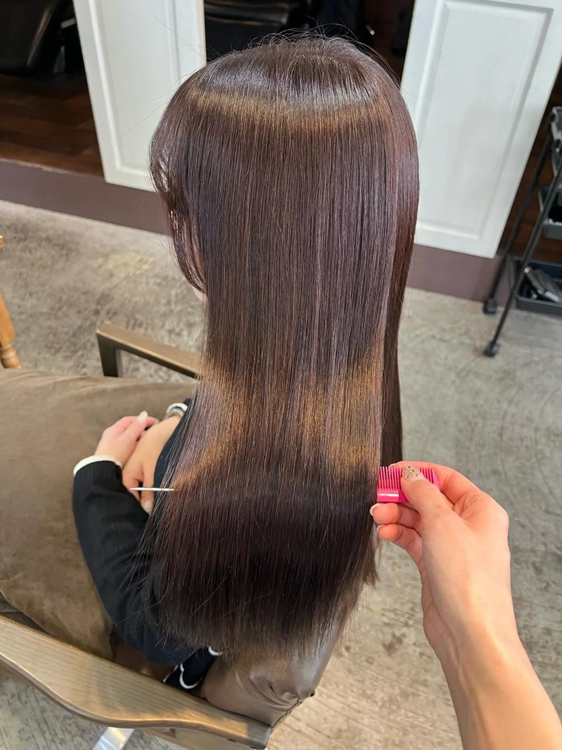 ロング 髪質改善 カット ヘアカラー トリートメント 髪質改善支持率 No. 1✨mayuのヘアスタイル