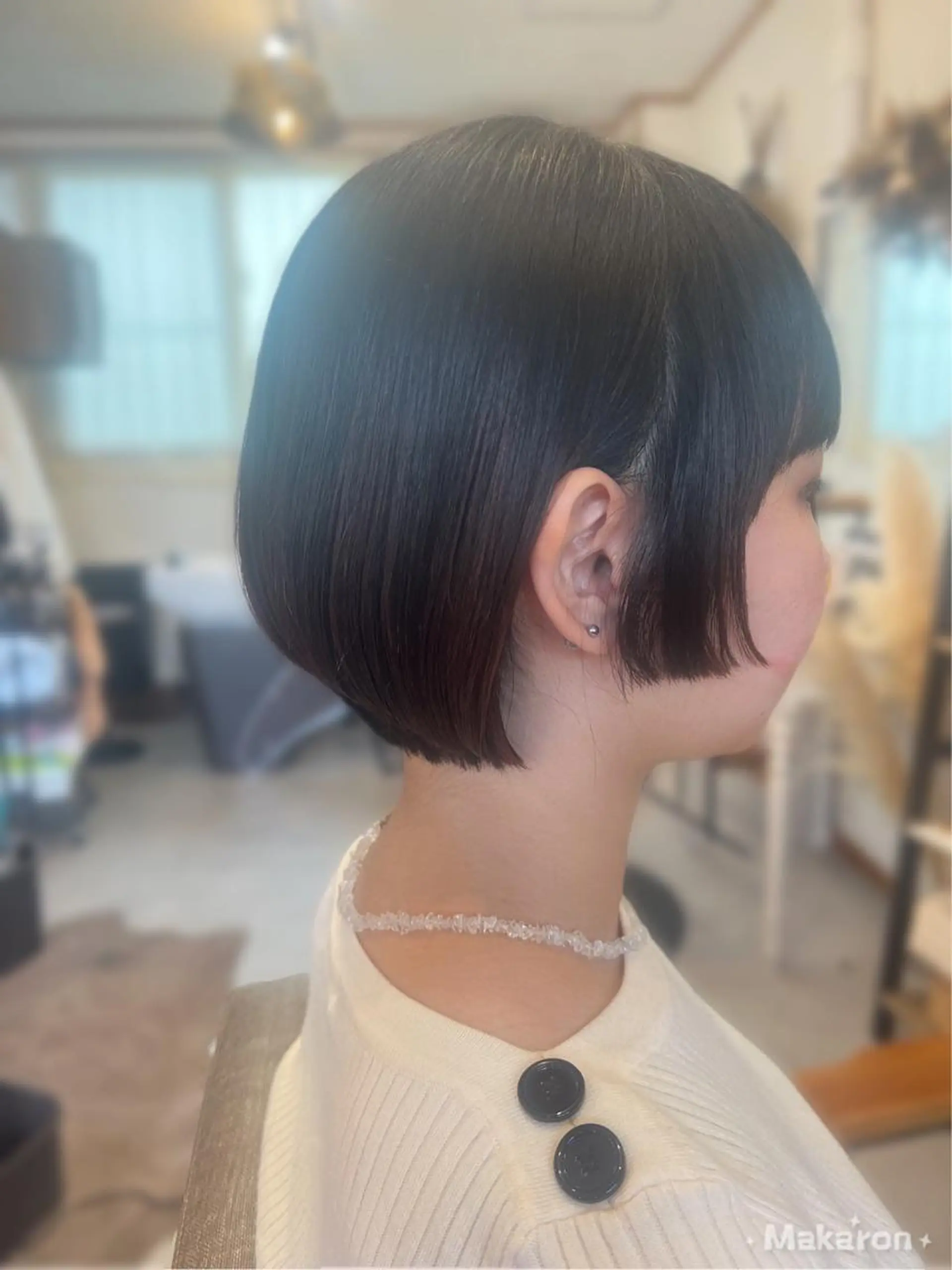 ショート レイヤーカット ショートヘア カット hair works raptureのヘアスタイル
