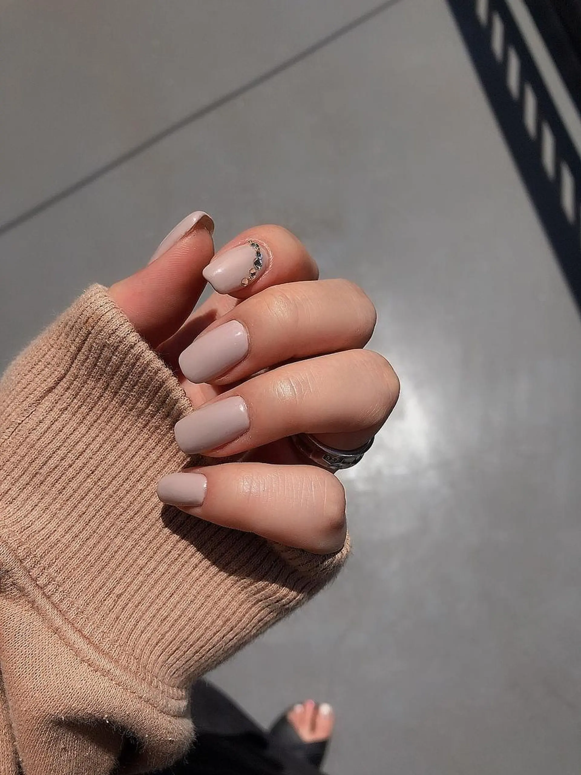 ショート ネイル ハンドネイル 🦋Kiyomi. 🦋のネイルデザイン