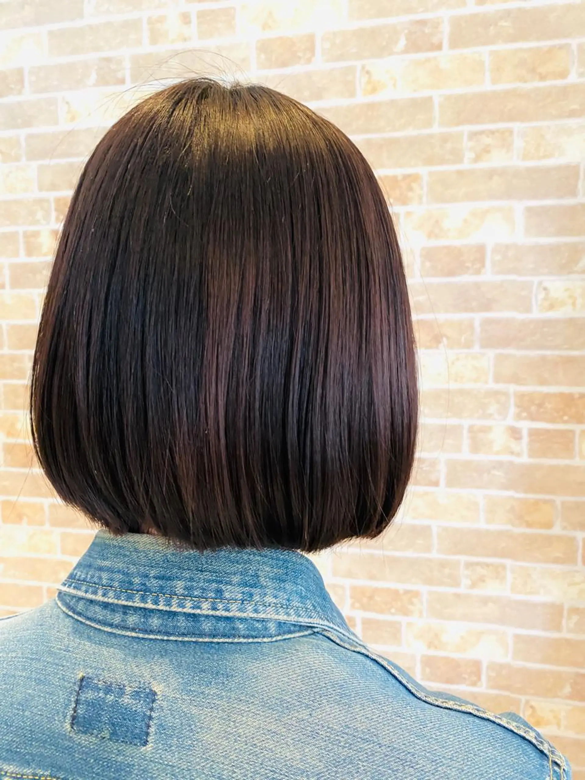 ミディアム ボブ スパイキーショート パーマ　具志堅　太志のヘアスタイル