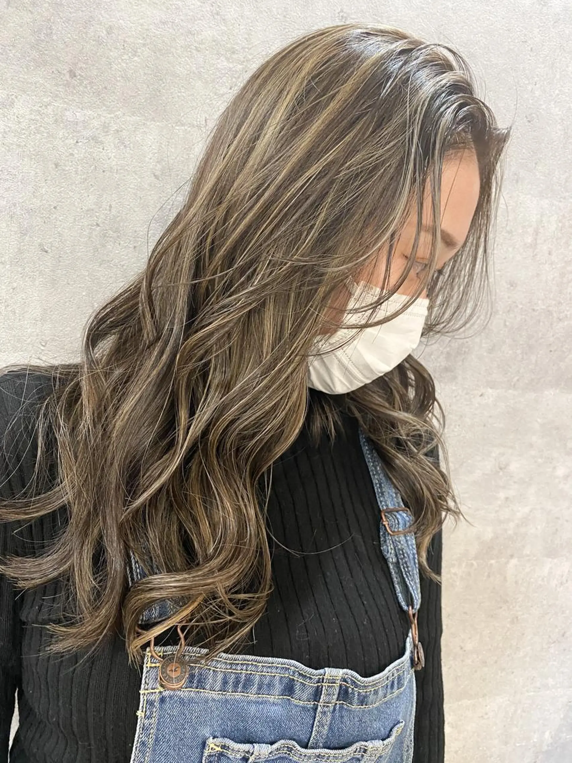 セミロング カラー ヘアアレンジ ネイル マツエク・マツパ ヘアカラー トリートメント 井上 一平のヘアスタイル