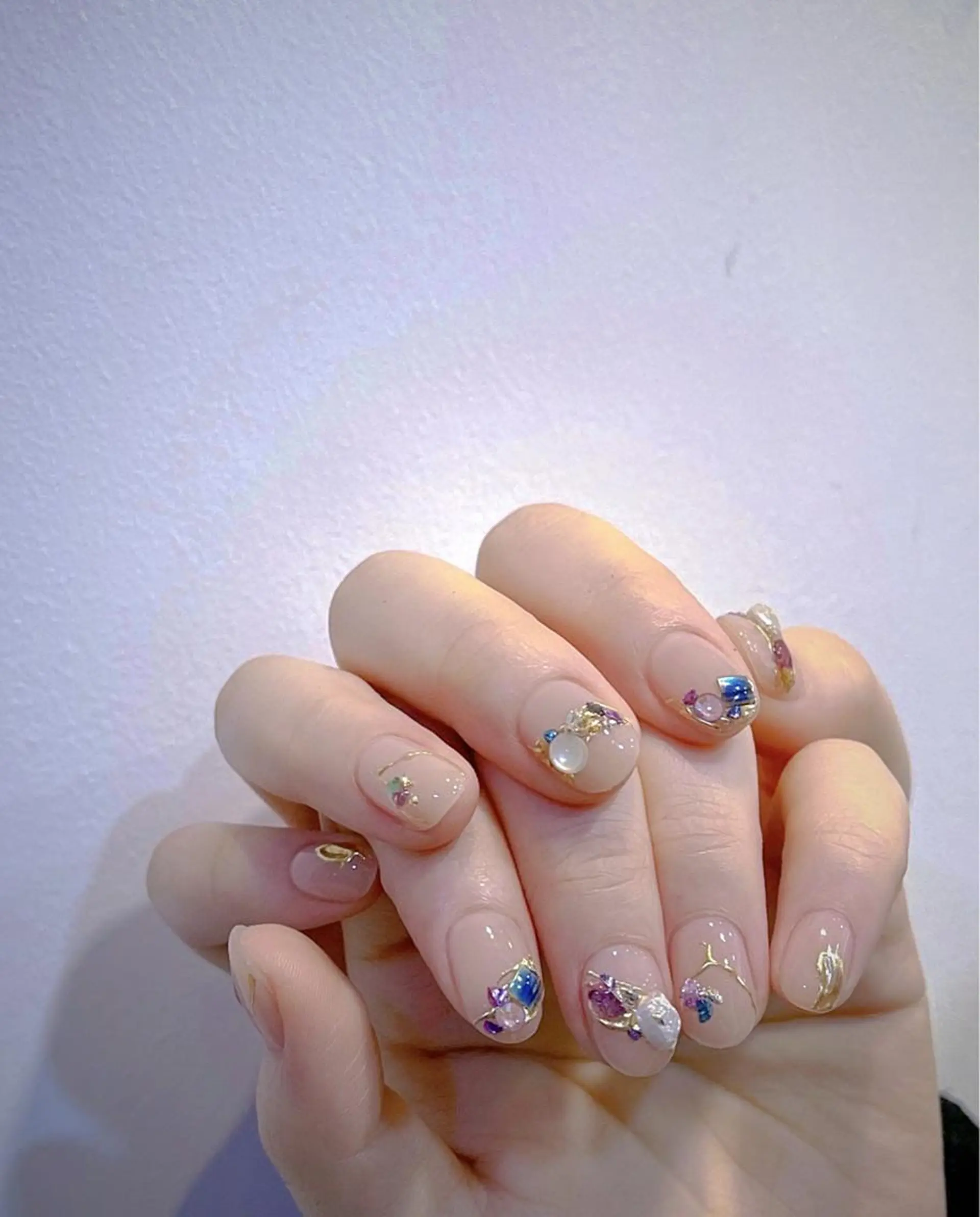 ミディアム めぐみのネイルサロン 惠のネイルデザイン