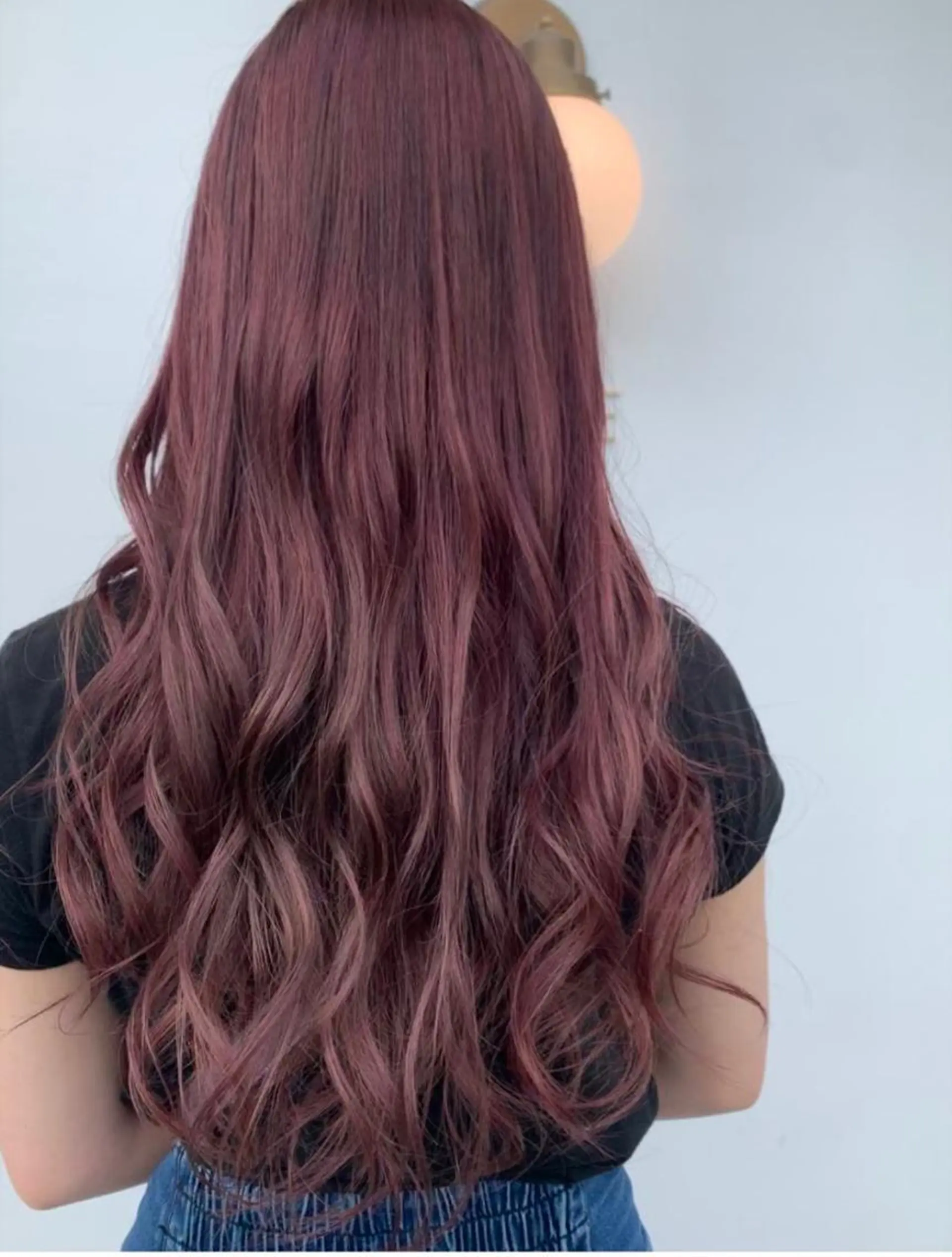 ロング カラー ベージュカラー ブリーチ ピンクカラー ピンクベージュ ヘアカラー トリートメント 中目黒🌼 🌼ハナのヘアスタイル