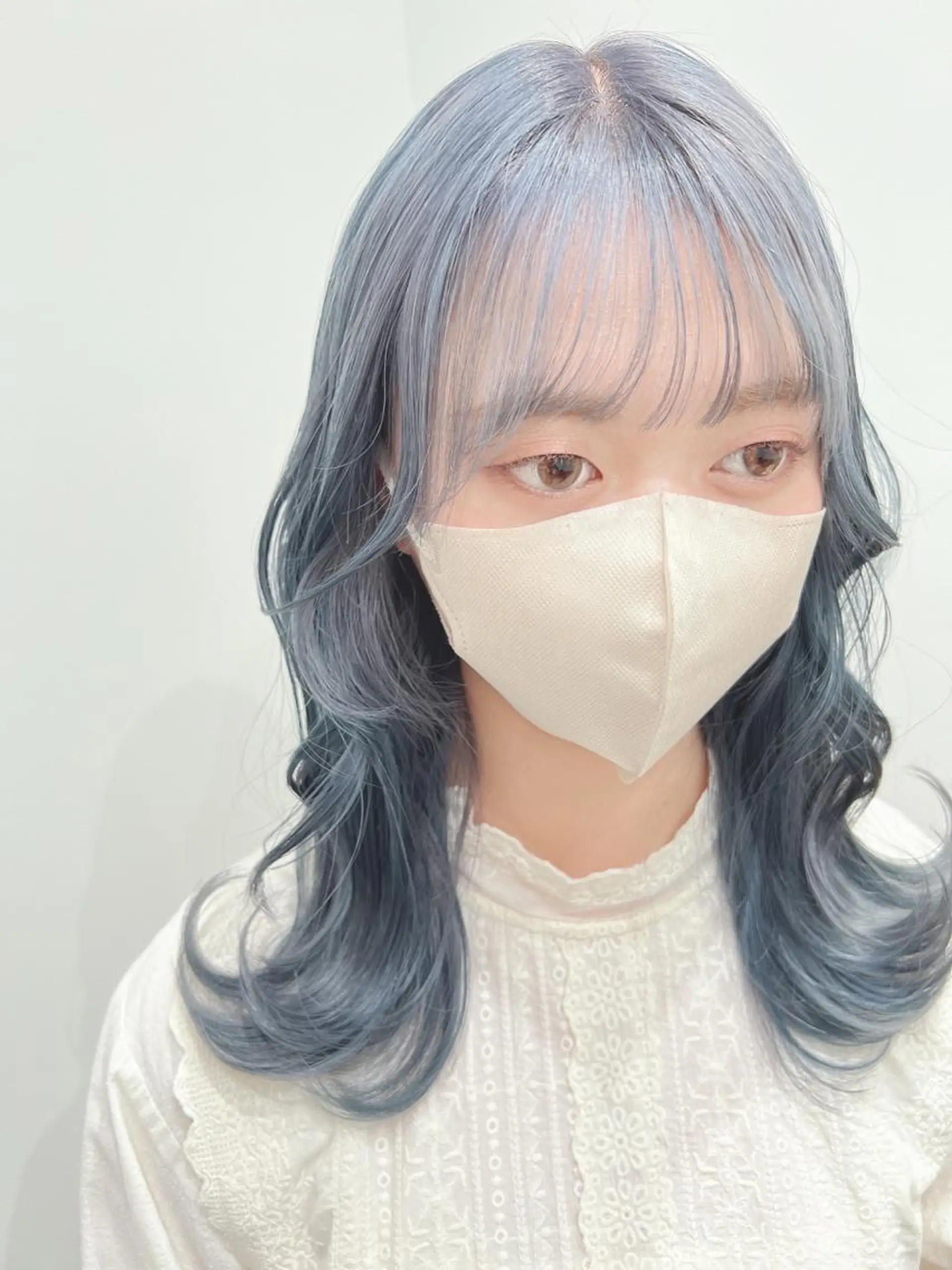 セミロング マツエクmarry池袋所属・マツエクモデル無料 marry 池袋秦のマツエク・マツパデザイン