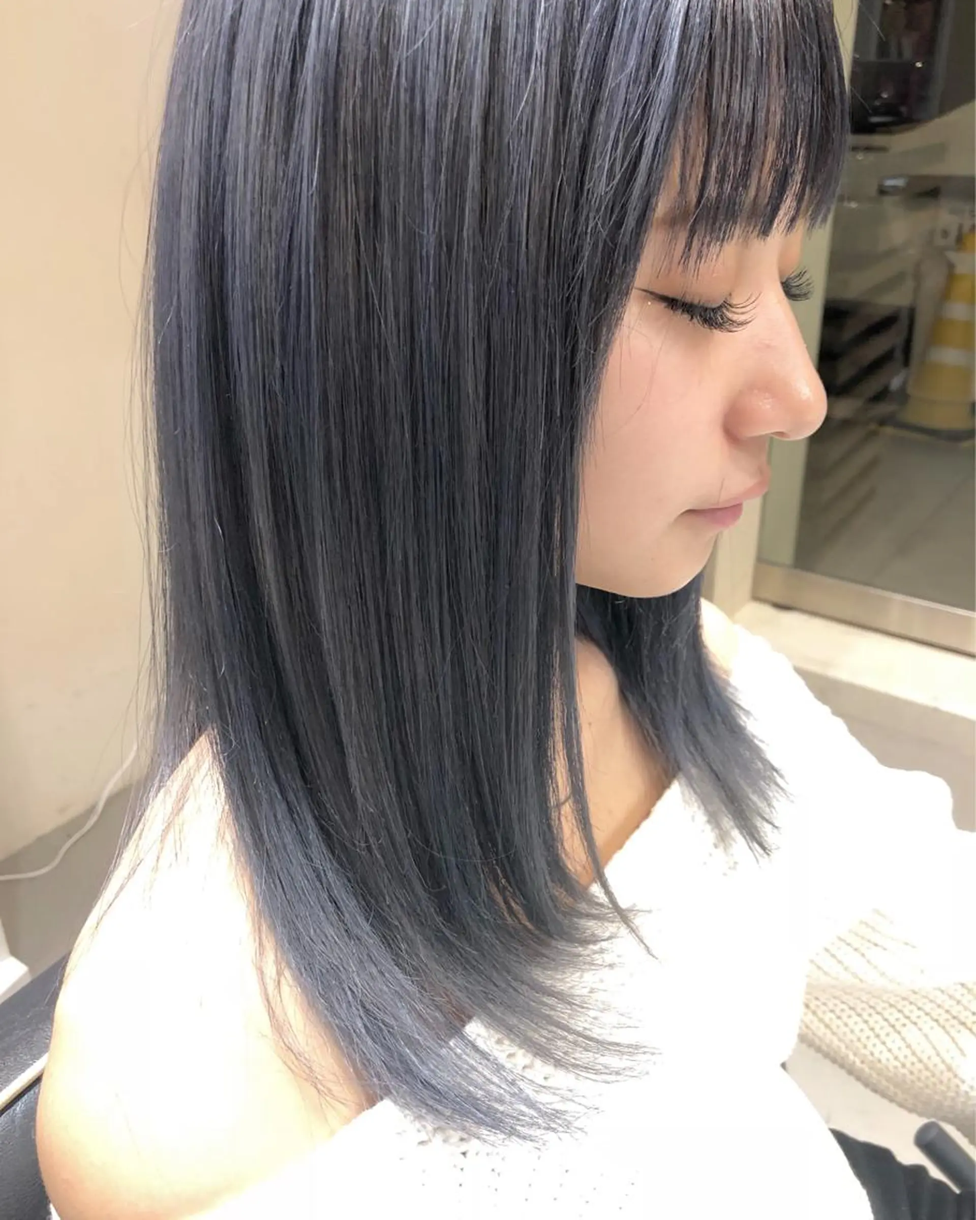 カラー 早川 真幸のヘアスタイル