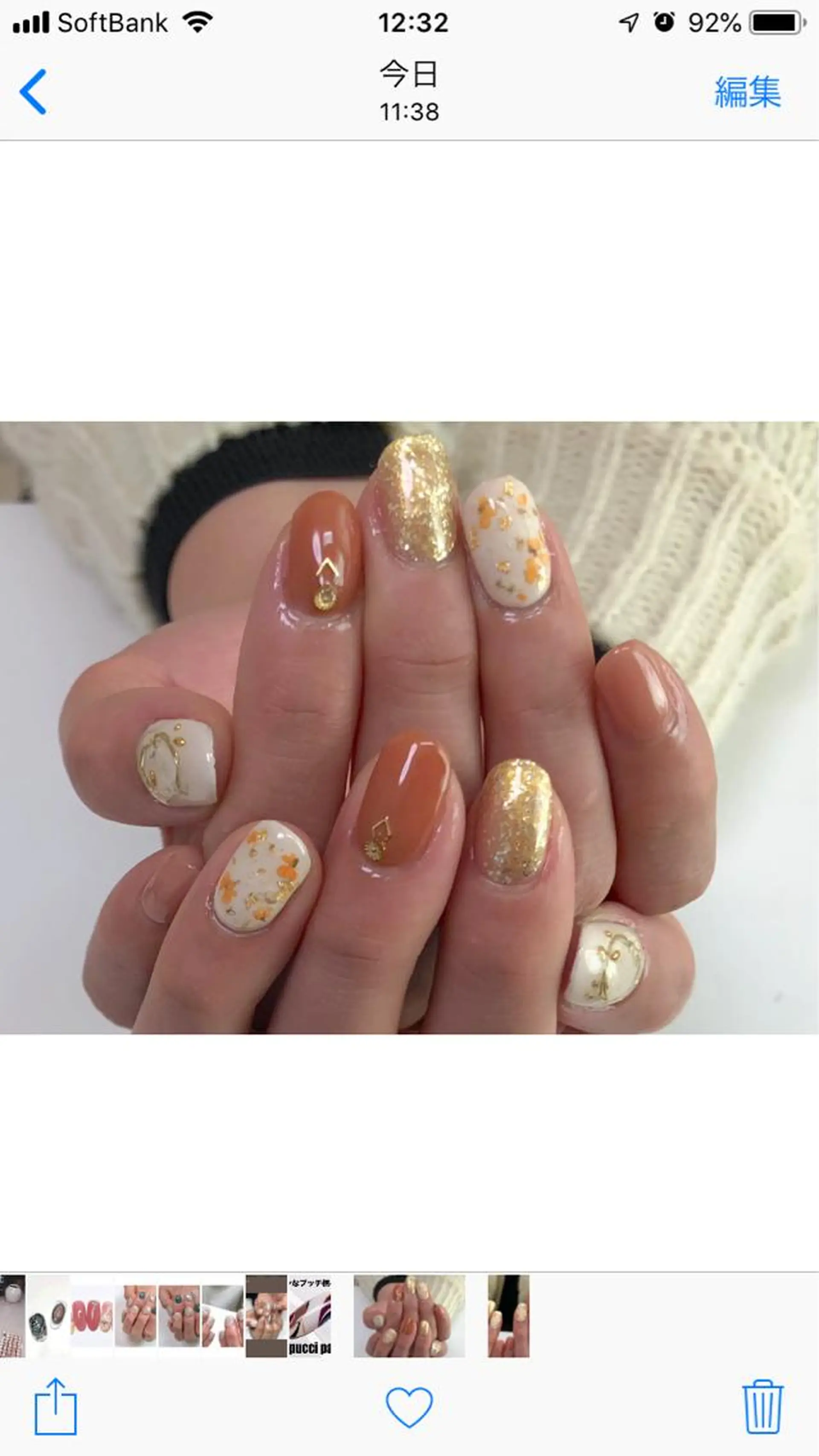 ネイル Toujours nail所属・Toujours / nijinaのネイルデザイン
