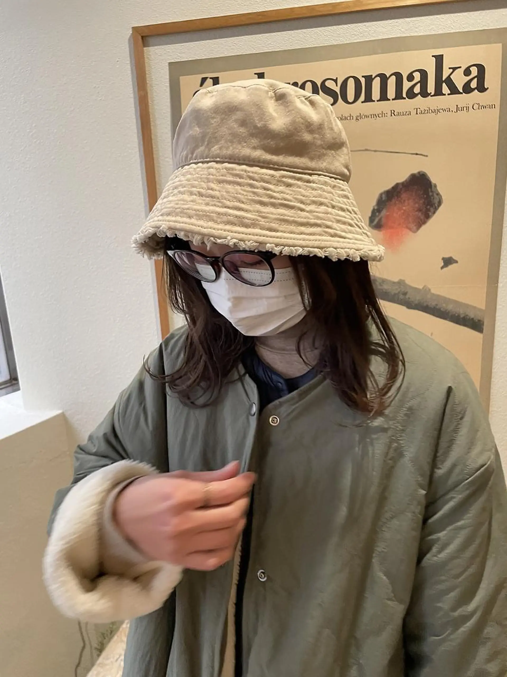 ミディアム カラー ヒナゴ トヨカズのヘアスタイル