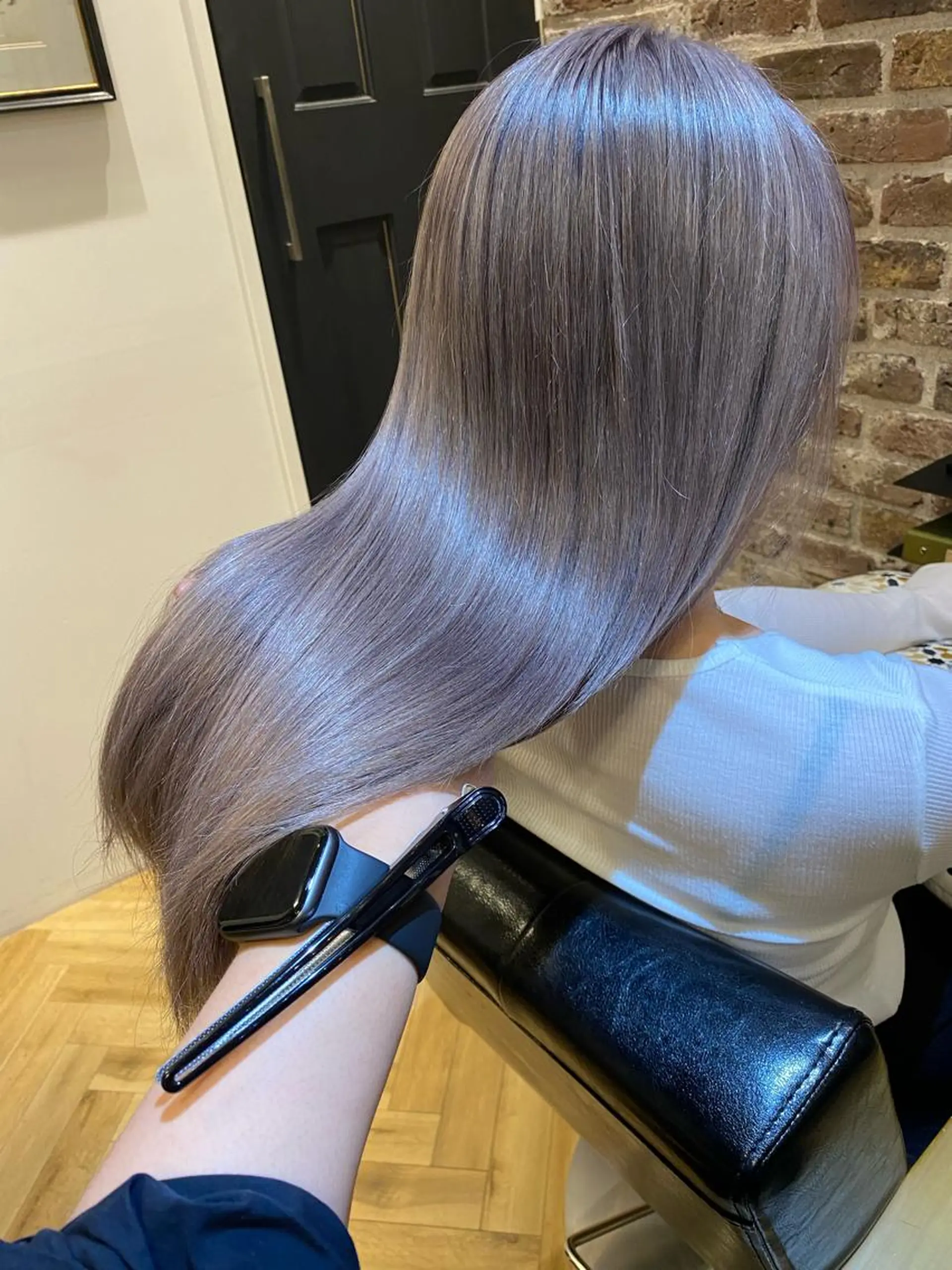 ロング カット ヘアカラー 大内田 凌馬のヘアスタイル