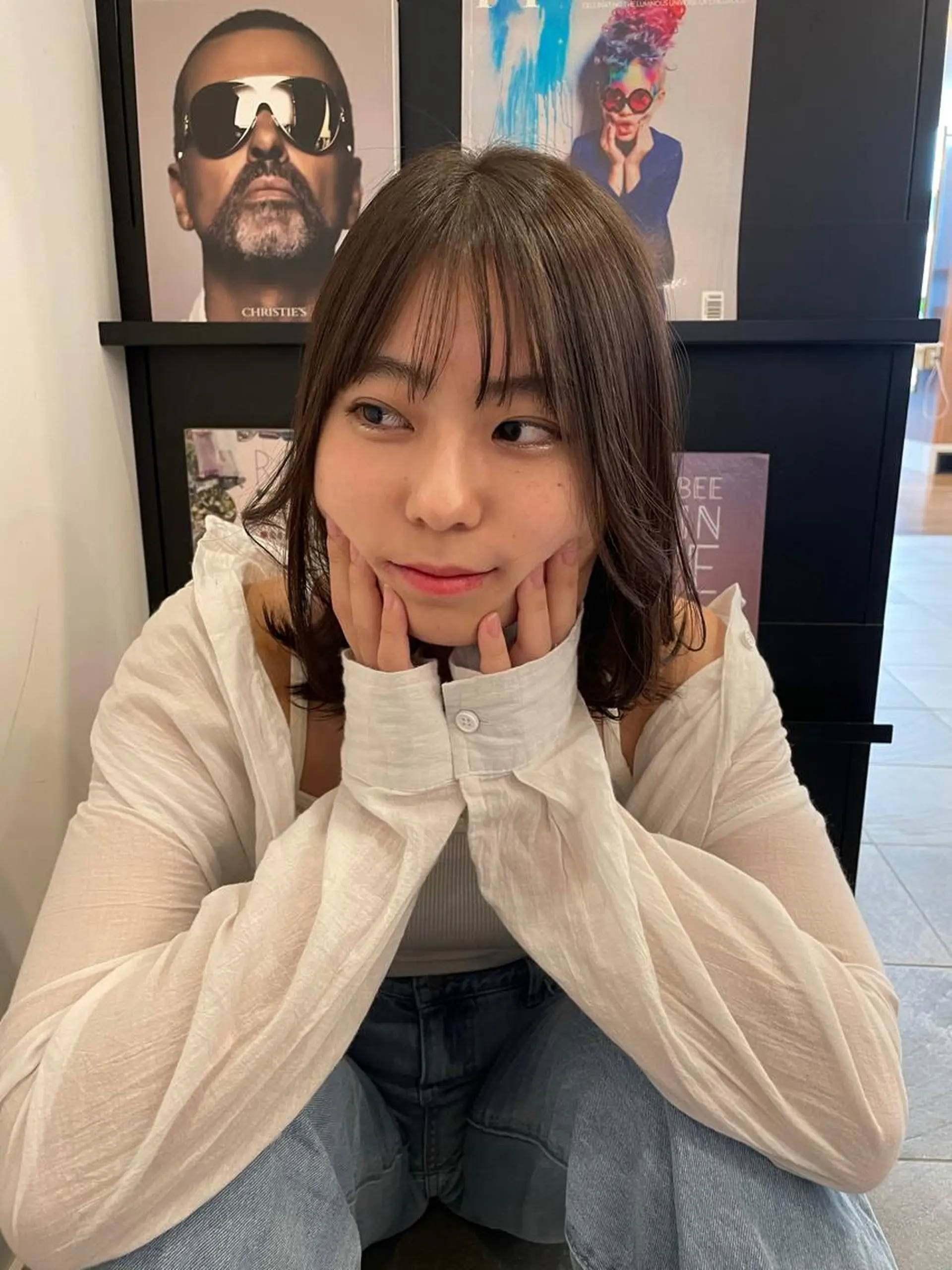 ミディアム Yusuke ユウスケのヘアスタイル