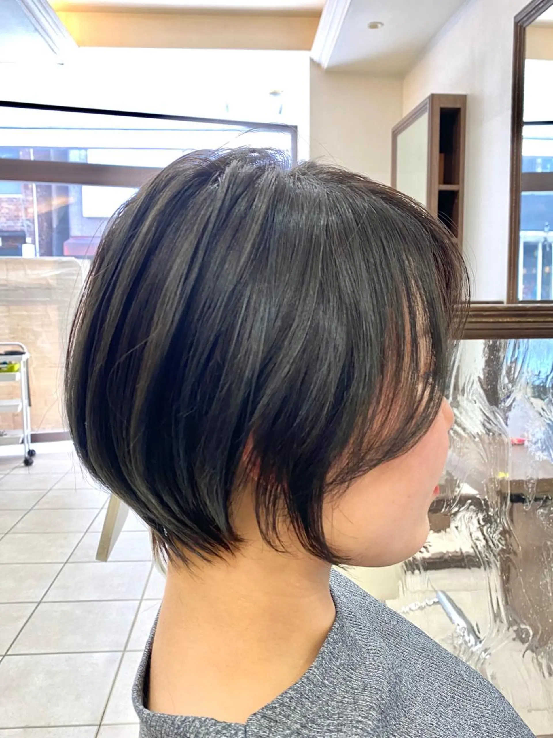 ショート ハンサムショート ショートヘア カット ヘアカラー トリートメント ✨髪質改善・縮毛矯正 専門美容室マーベルのヘアスタイル