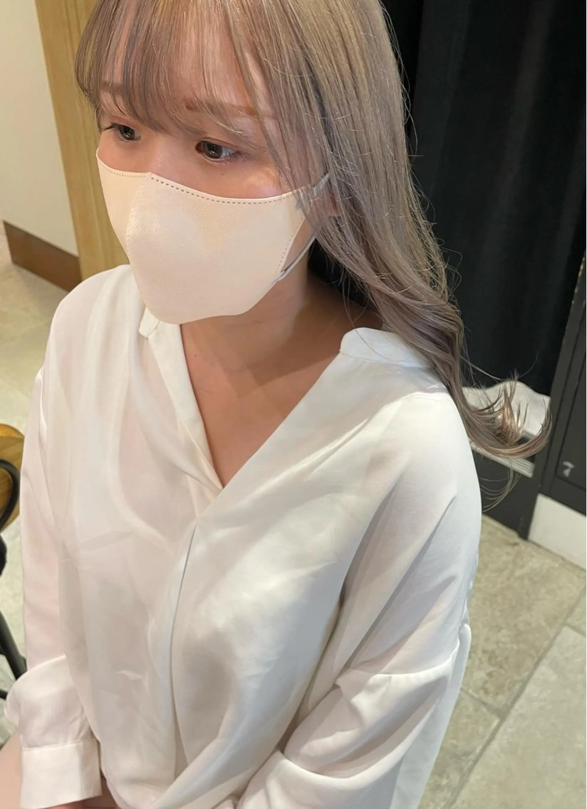 ロング カラー newi梅田🫧韓国 ヘア🫧sakiのヘアスタイル