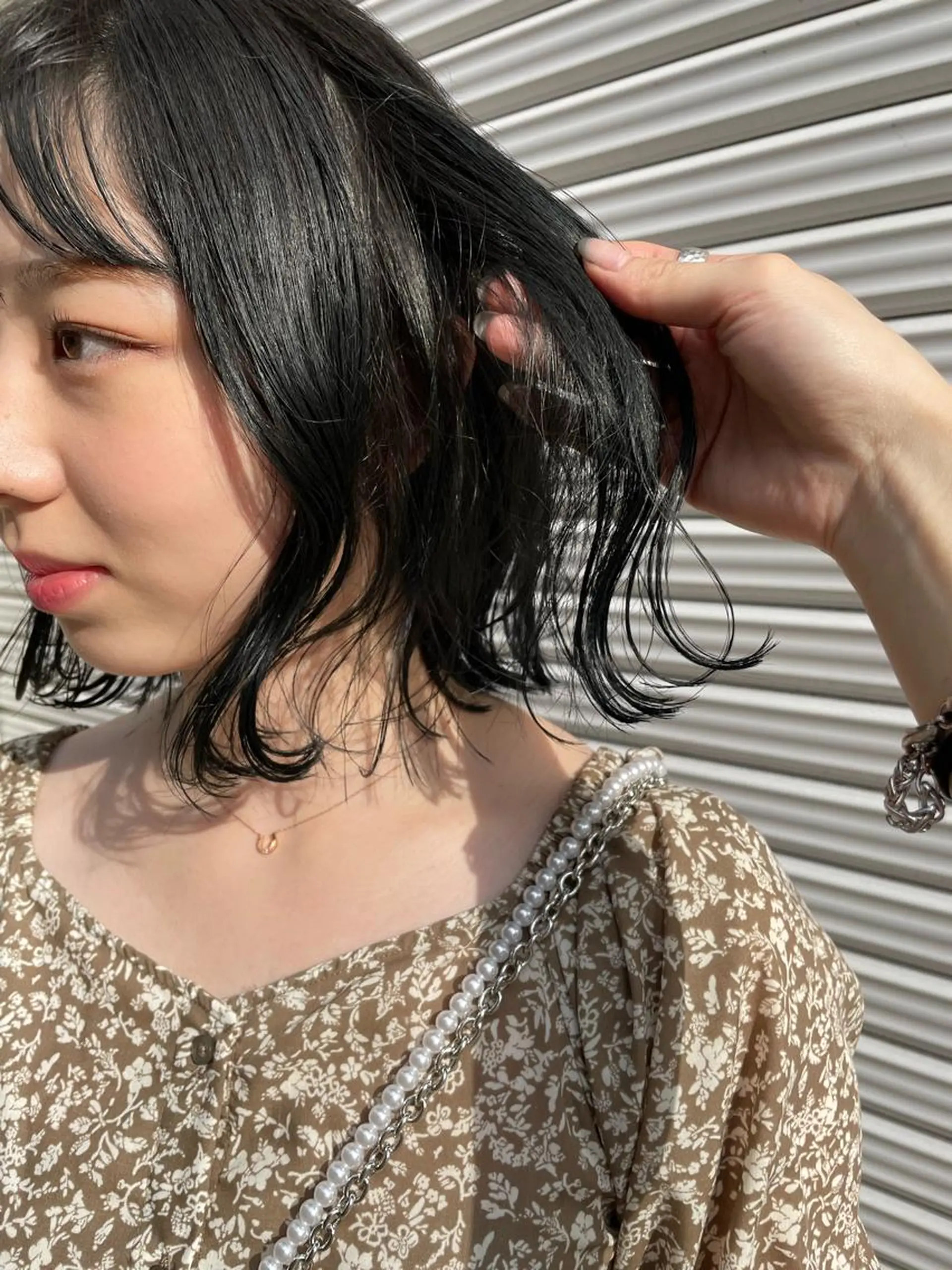 ミディアム カラー sica所属・スタイル撮影 モデル募集momoのヘアスタイル