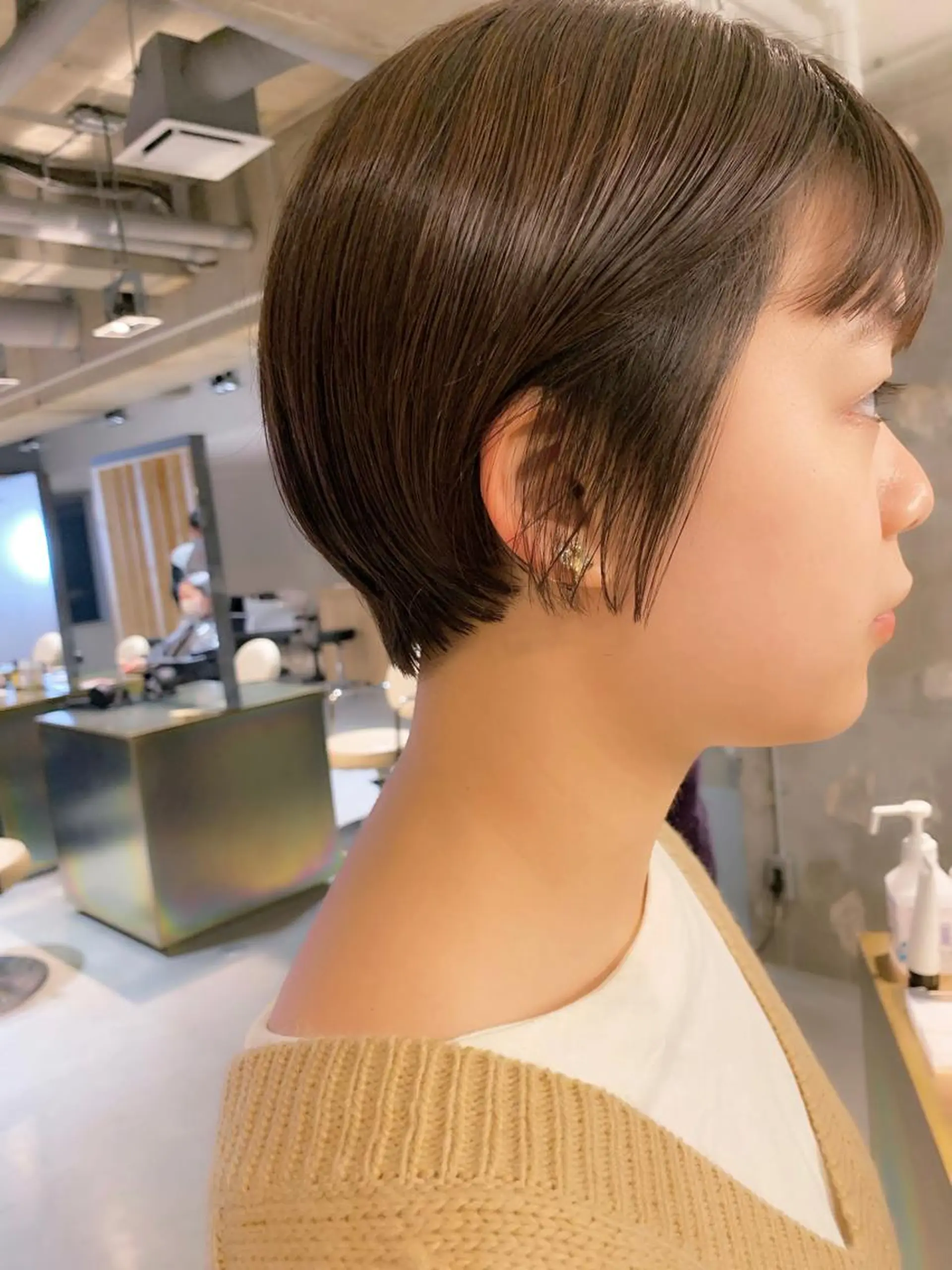 ショート カラー ショートボブ ボブ ショートヘア tension 【テンション】のヘアスタイル