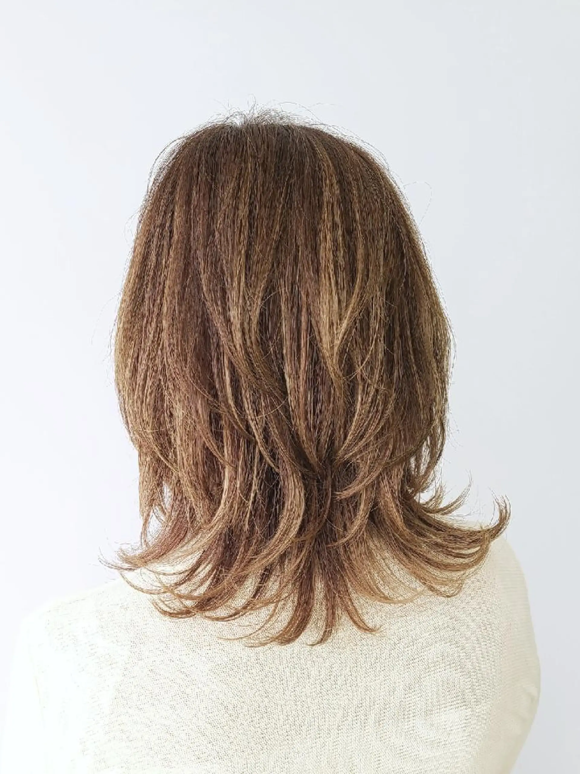 ミディアム GO TODAYシェアサロン岡山店所属・🎗️髪質改善・美髪 艶髪🥇小西邦生のヘアスタイル