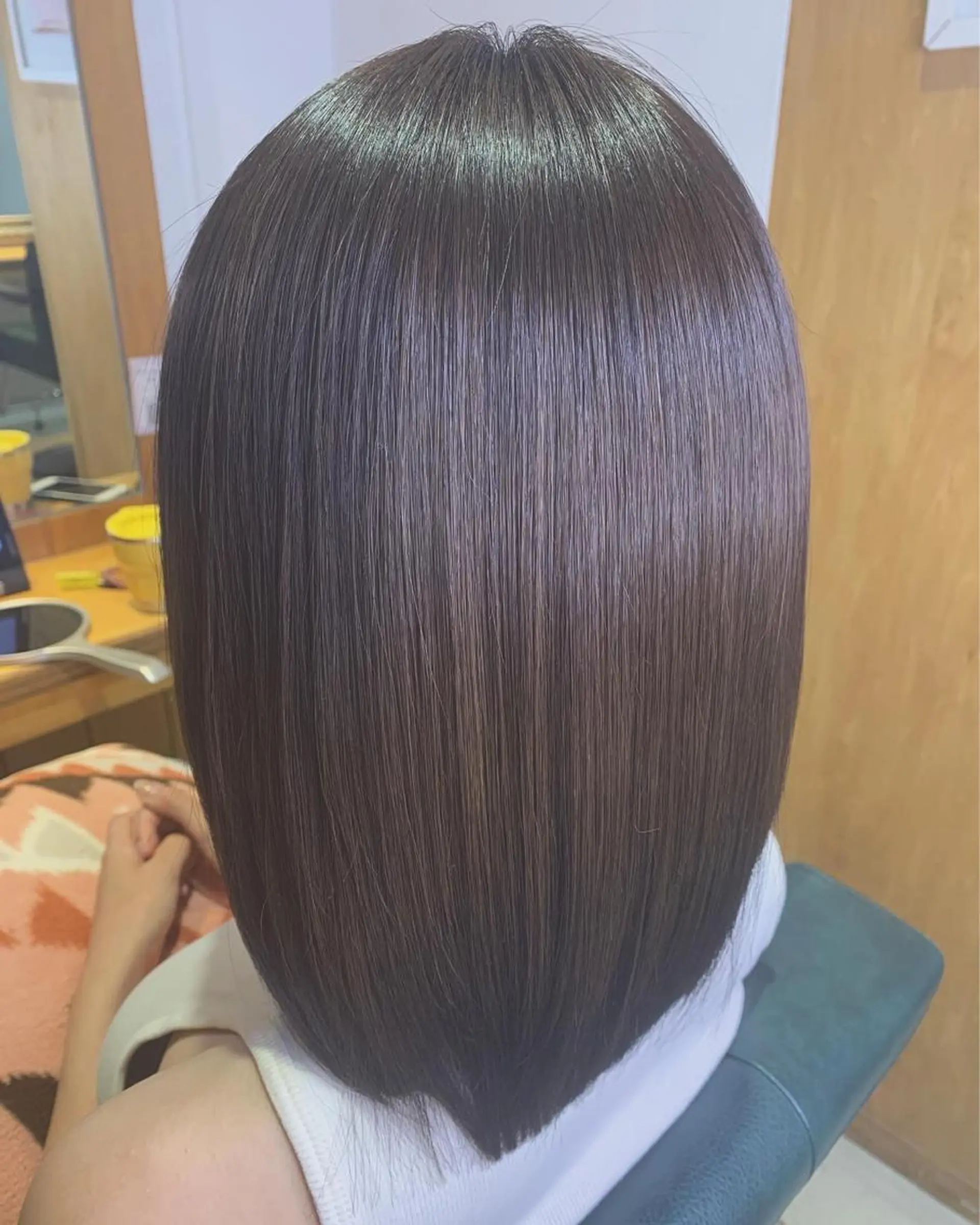 セミロング カラー ヘアアレンジ 髪質改善/縮毛/新宿 🫧SUZUKA🫧のヘアスタイル