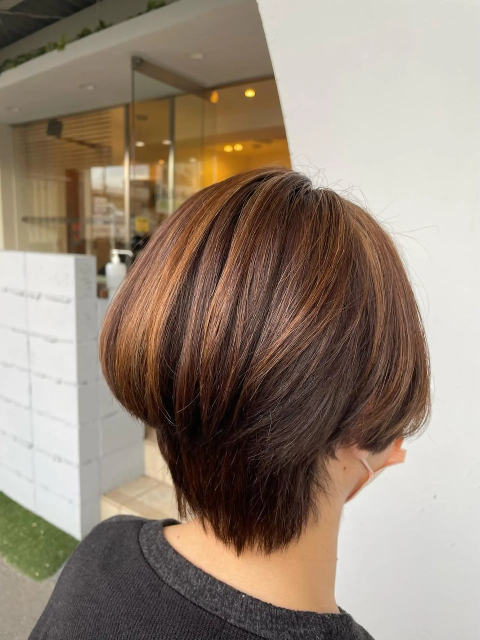 ショート カラー ショートヘア 美容室 Jフィドルファドル所属・わきた かずなのヘアスタイル