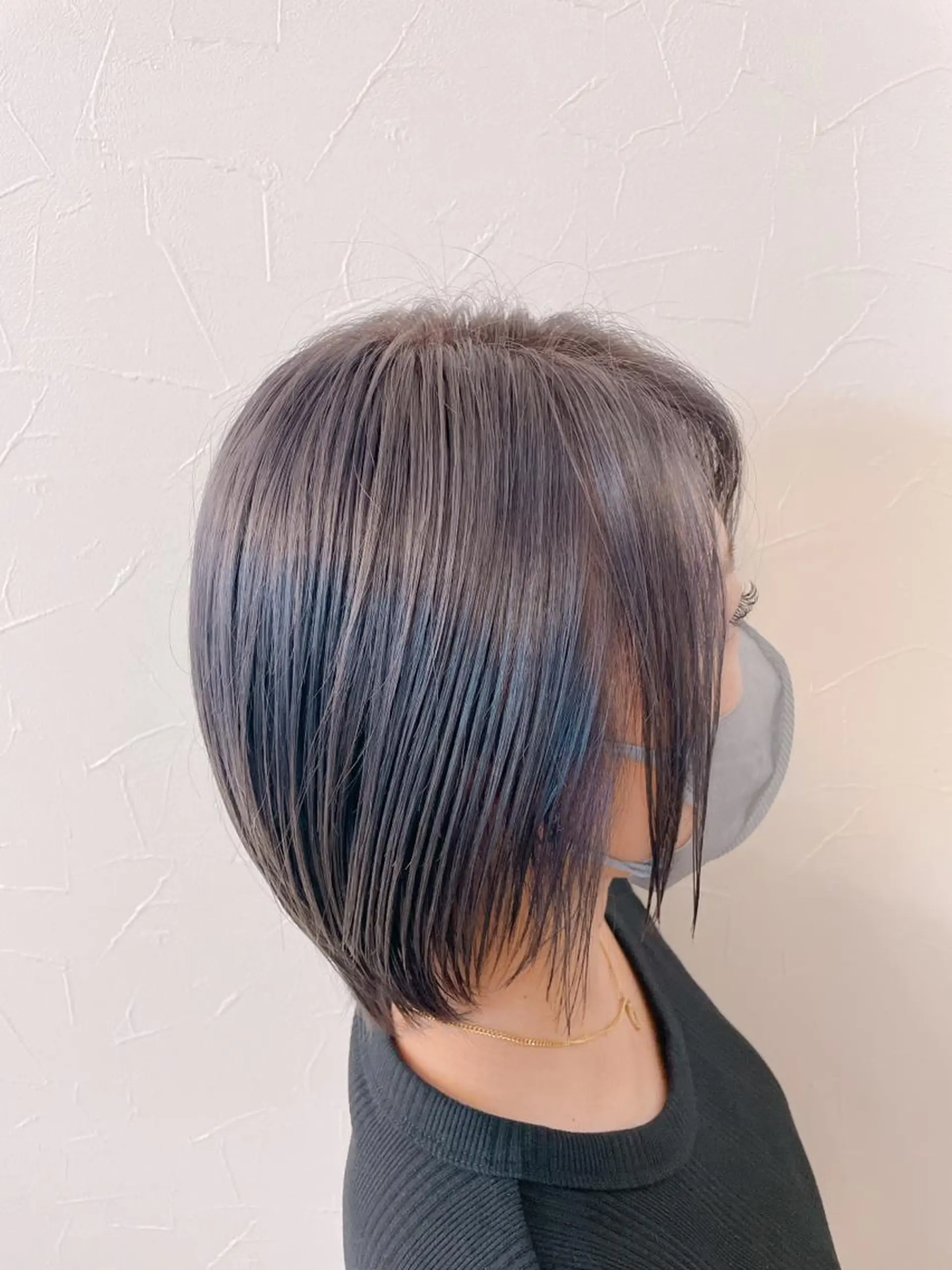 ショート カラー バレイヤージュ ブリーチ ケアブリーチ ダークグレー ダブルカラー ヘアカラー トリートメント デザインカラー髪質 改善Lilithのその他イメージ