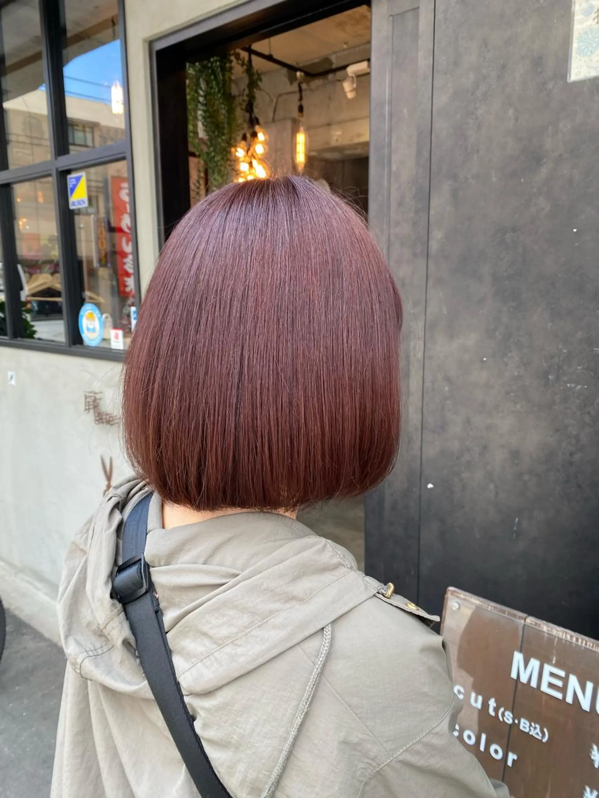 ミディアム ヘアカラー トリートメント 【縮毛矯正特化】 kyokaのヘアスタイル