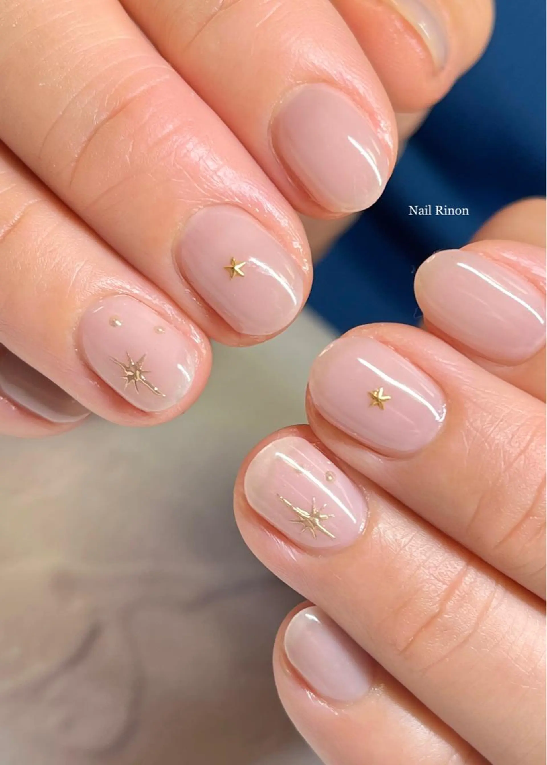 ネイル シンプルネイル ハンドネイル Nail Rinonのネイルデザイン