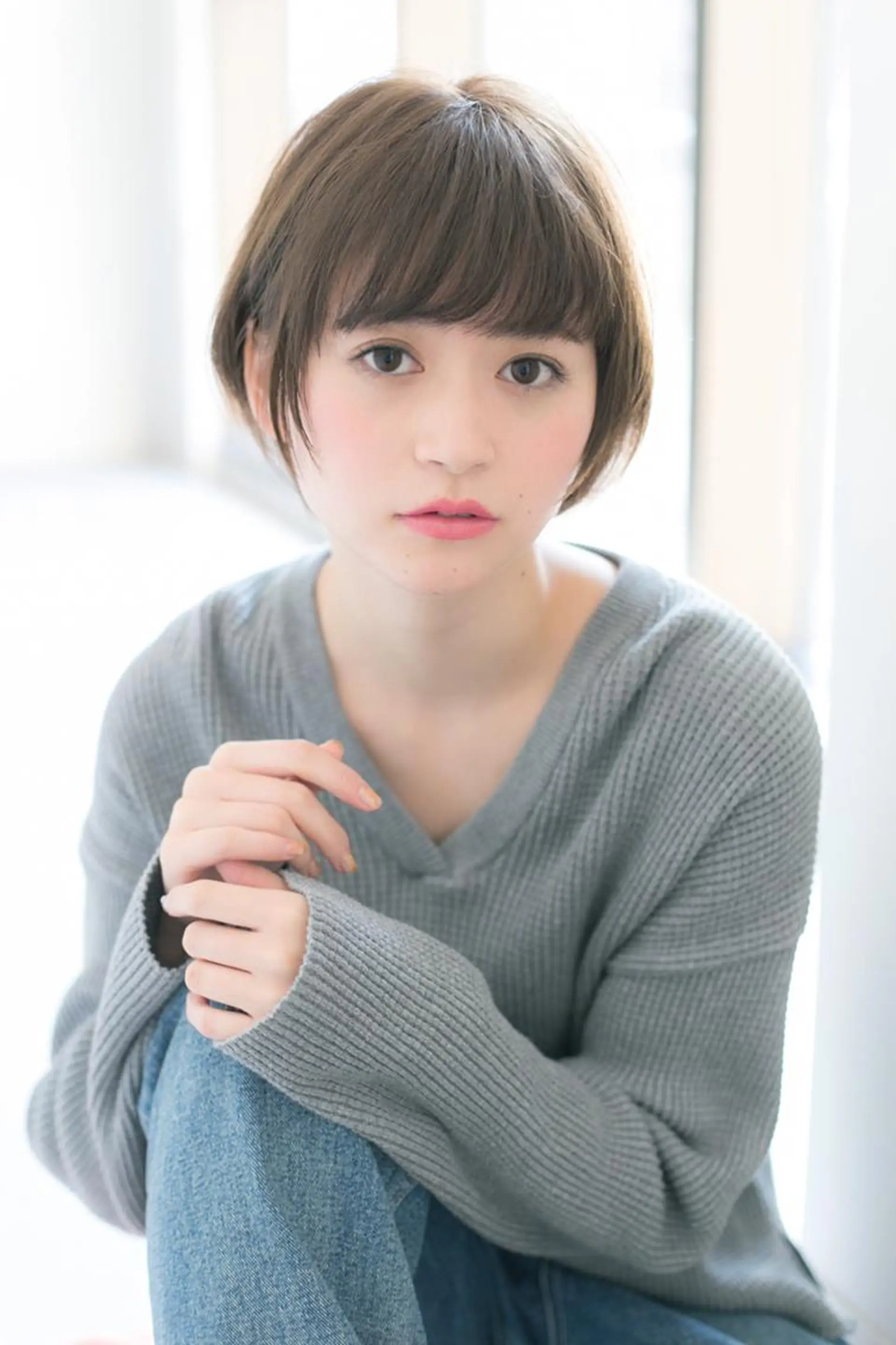 ショート カラー 羽田 ひろむのヘアスタイル